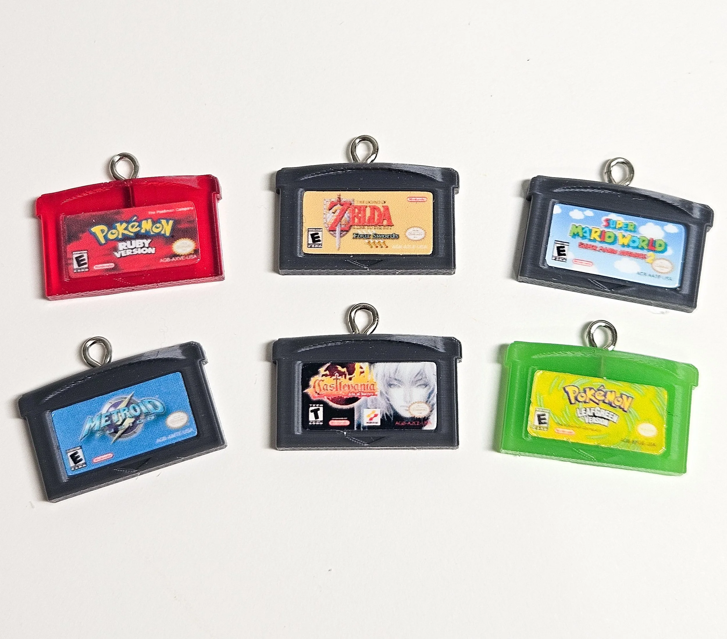 GBA Inspired Charms