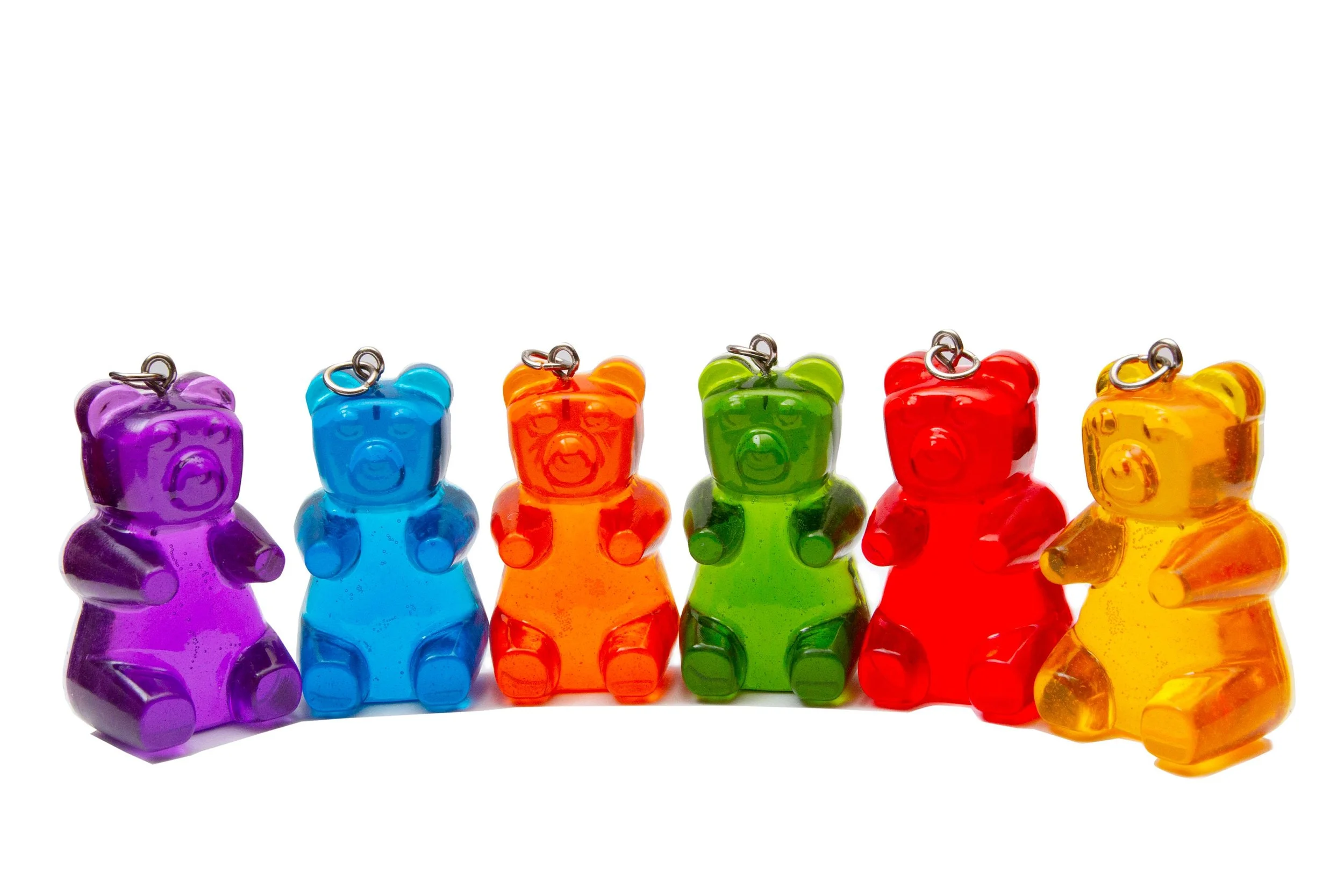 Large Gummy bear keychain