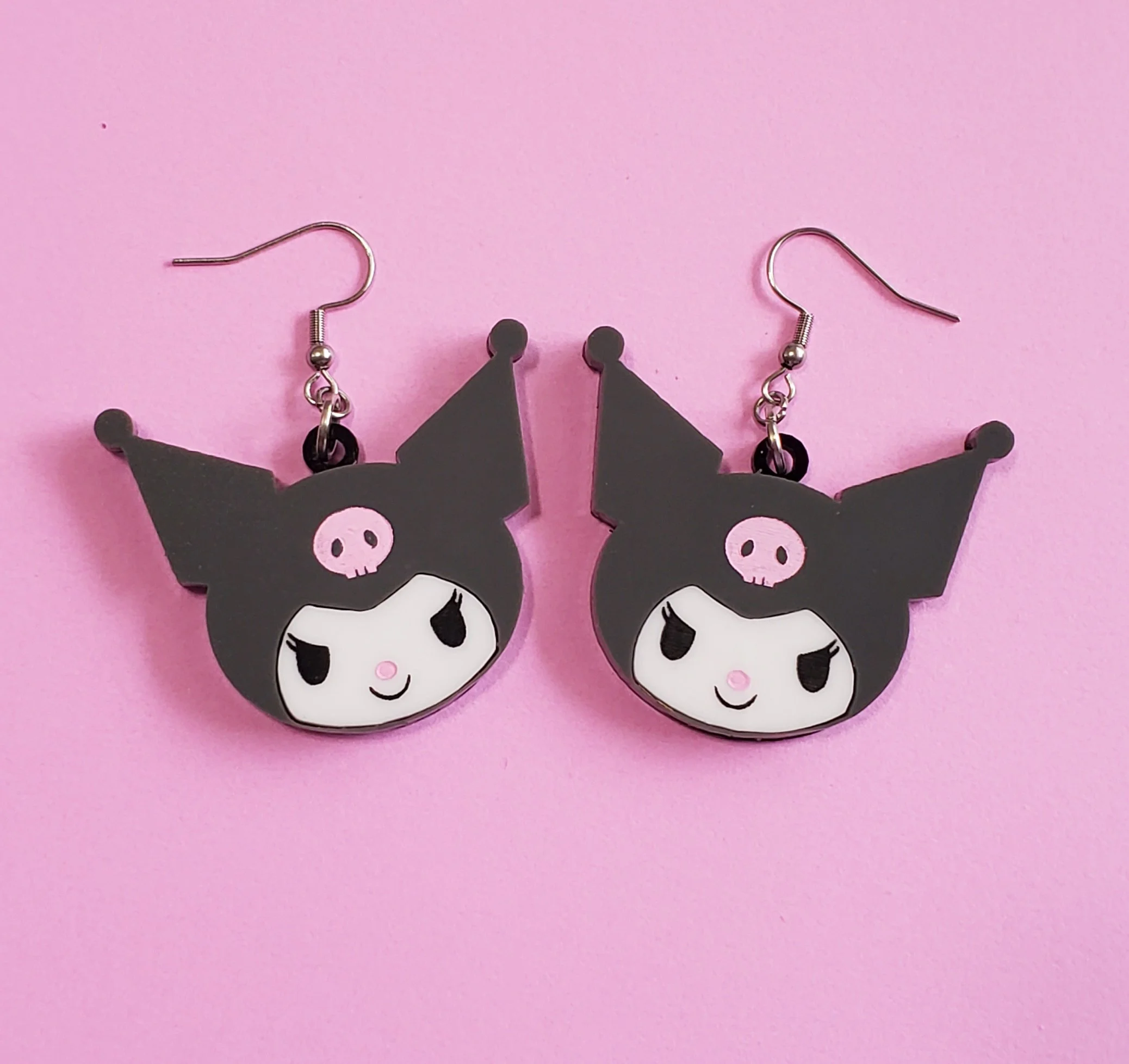 Kawaii Mean Rabbit Earrings
