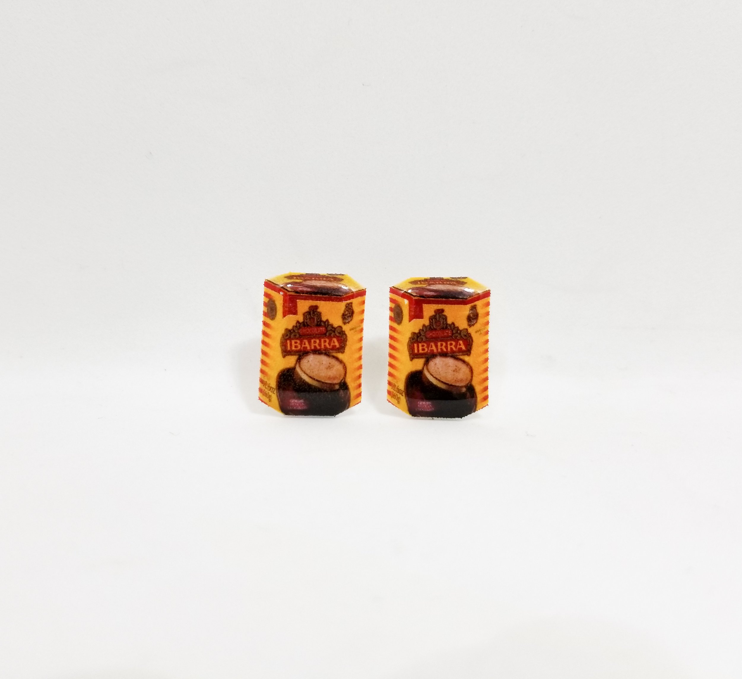 Ibarra hot chocolate earrings