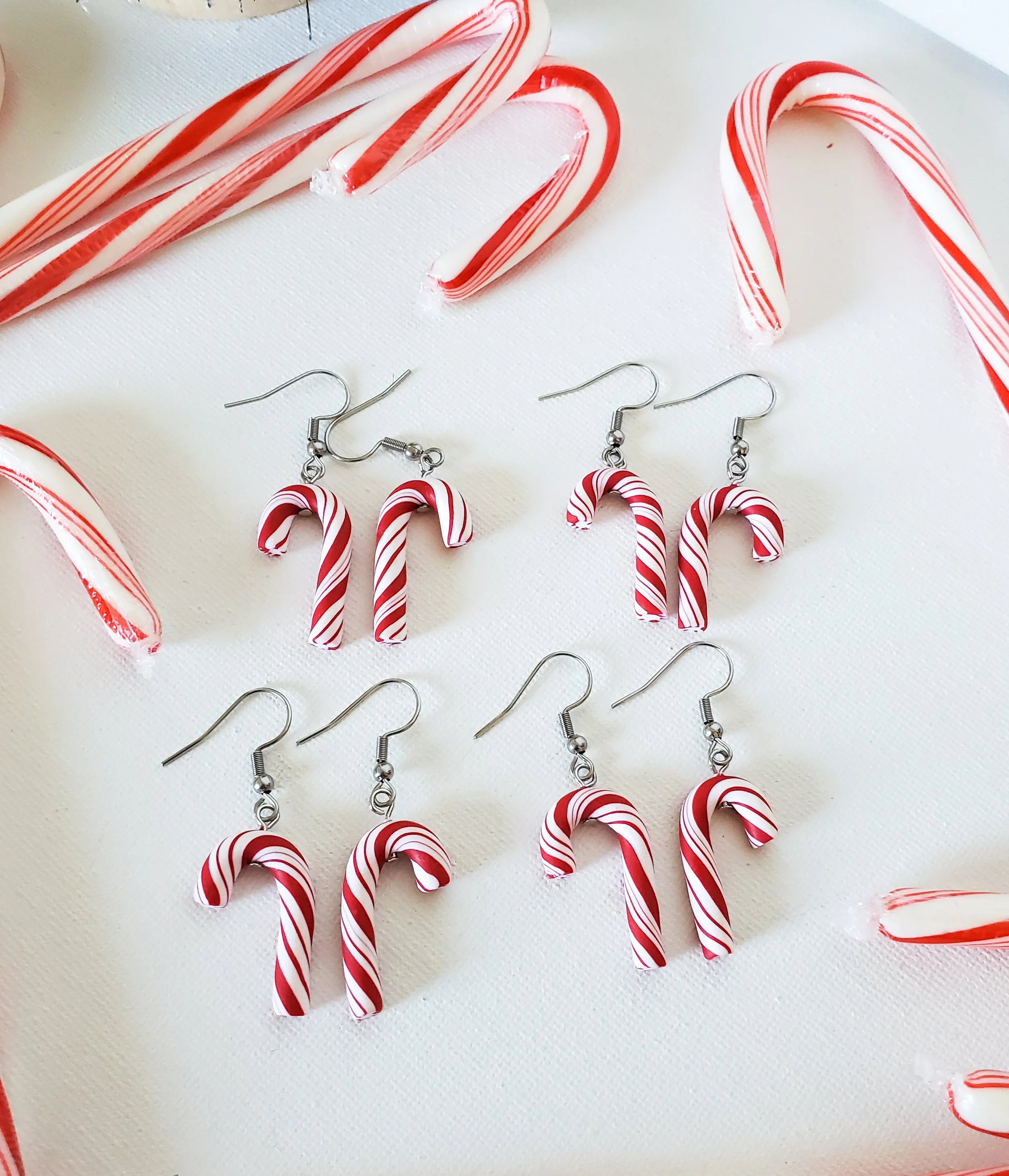 Candy Cane Earrings