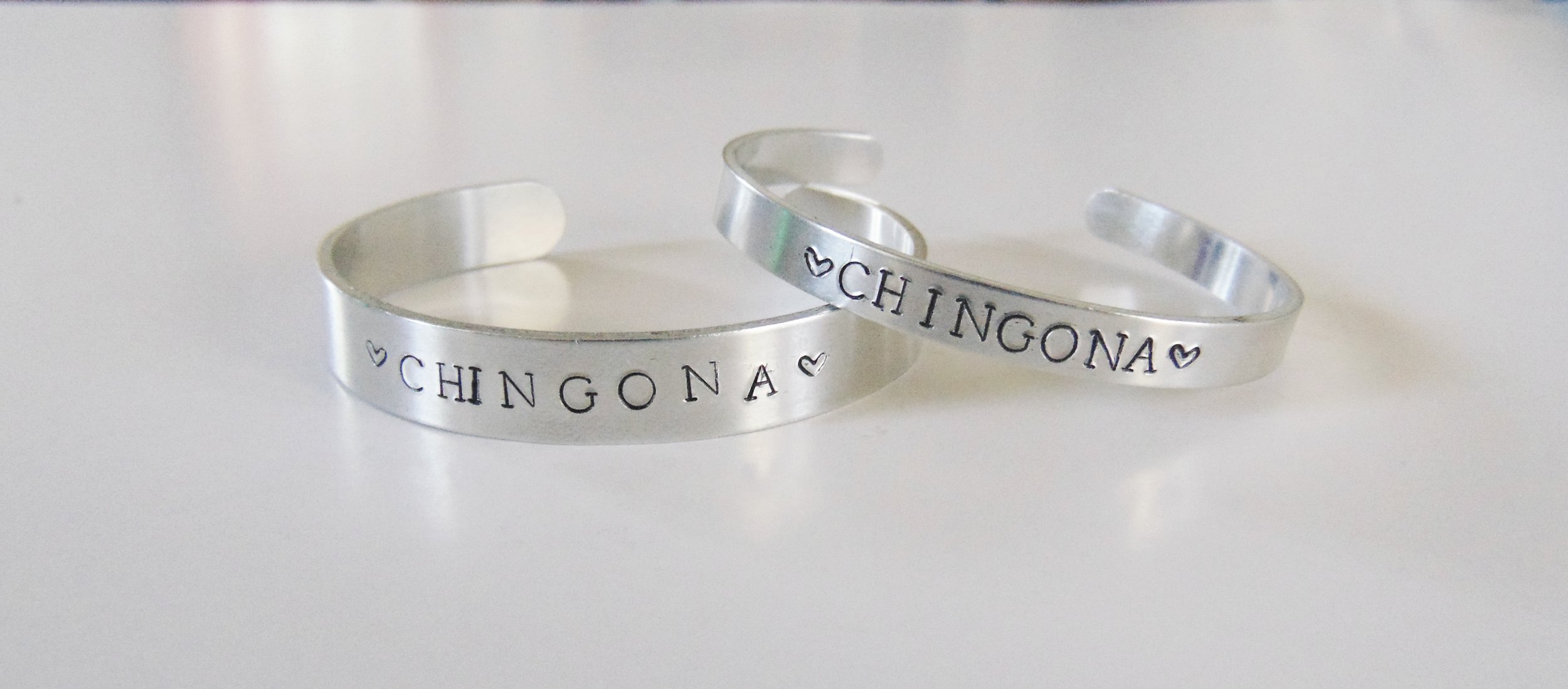 Chingona cuff bracelet
