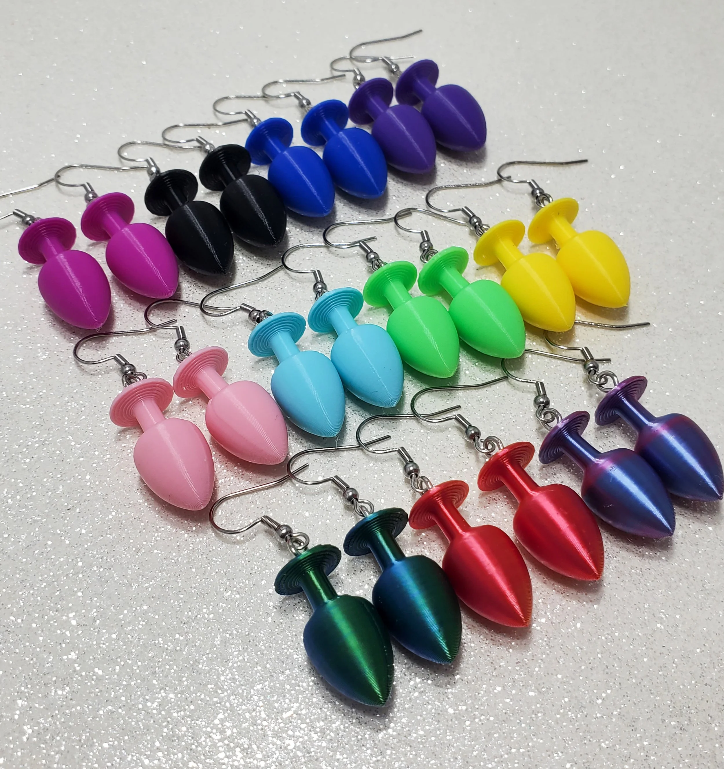 ButtPlug Earrings