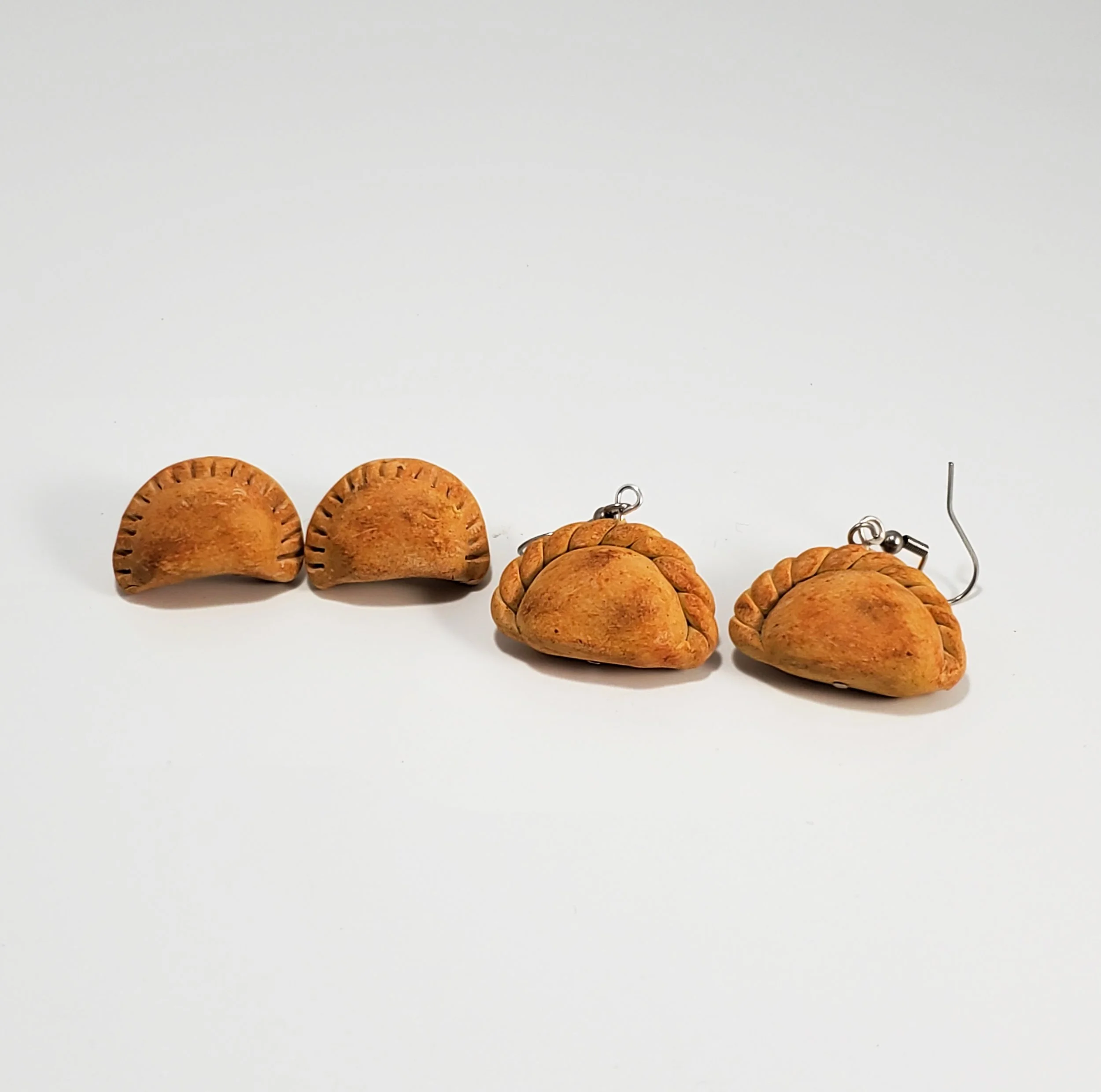 Empanada earrings