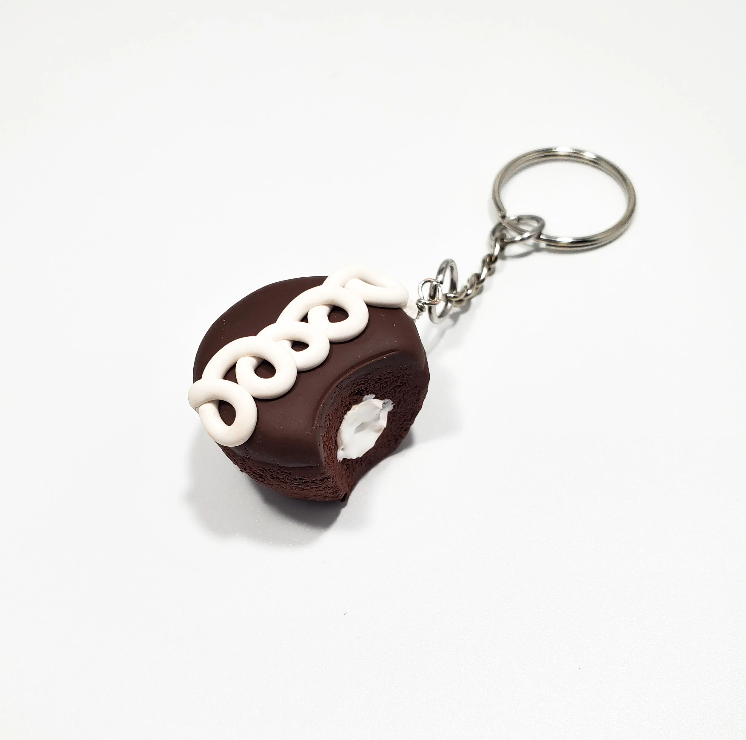 Hostess Cupcake keychain