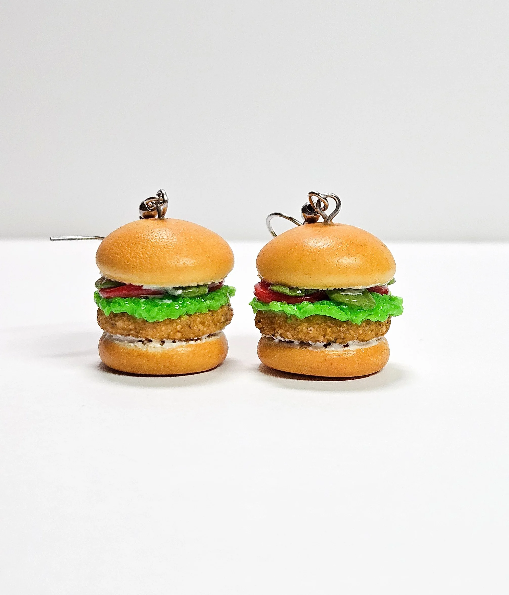 Chicken Sandwich Earrings