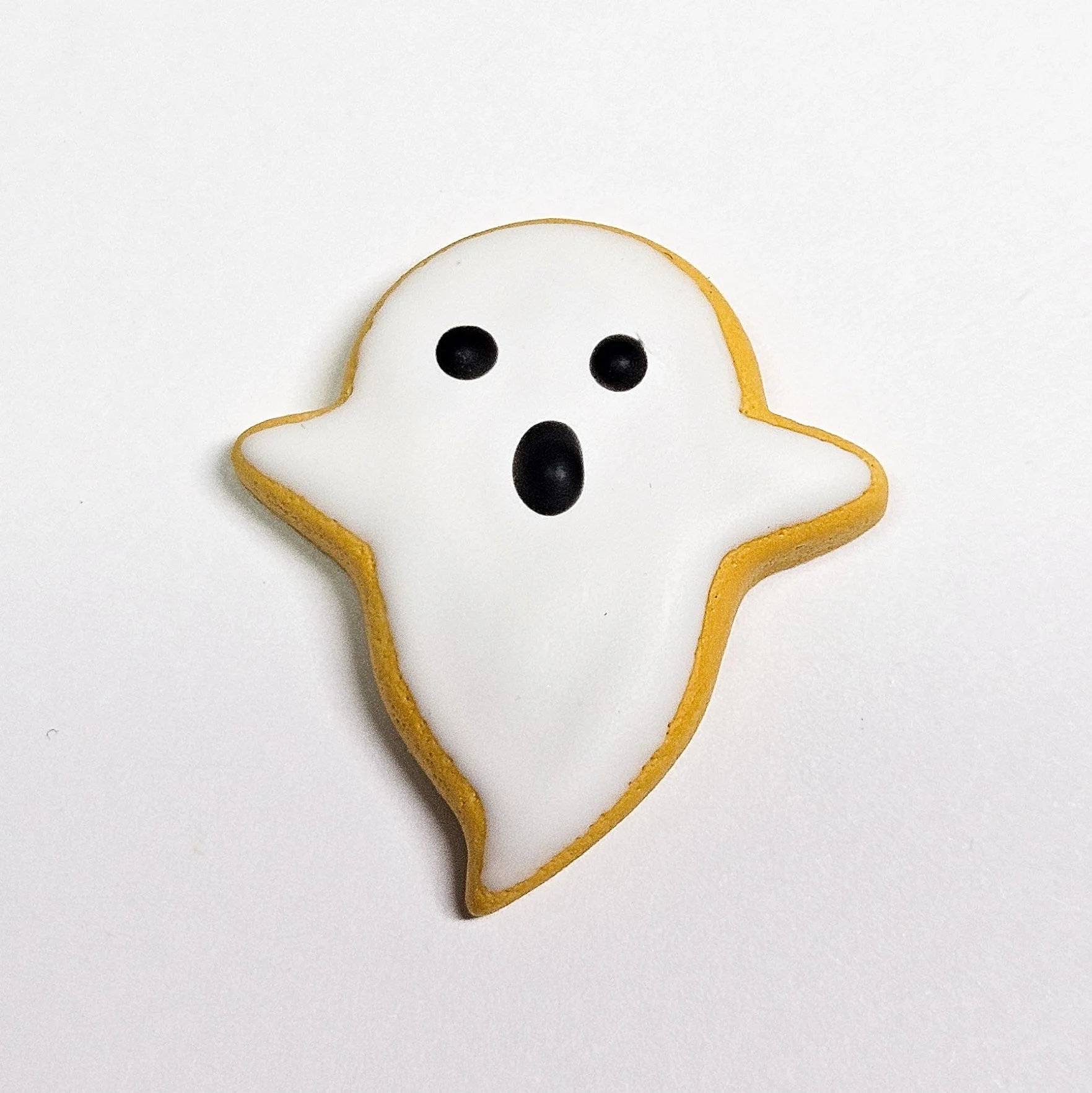 Ghost Sugar Cookie Pin or Magnet