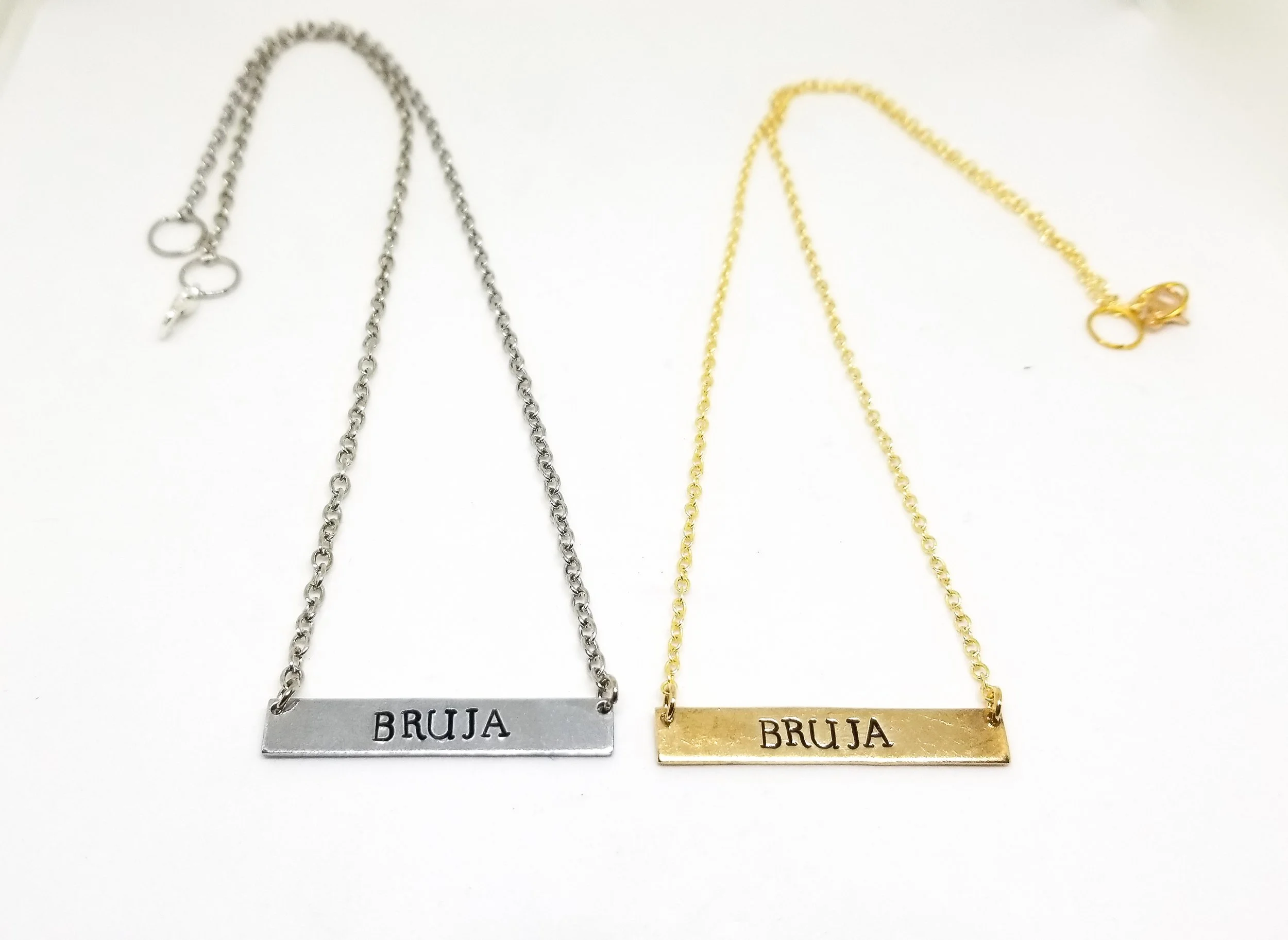 bruja bar necklace
