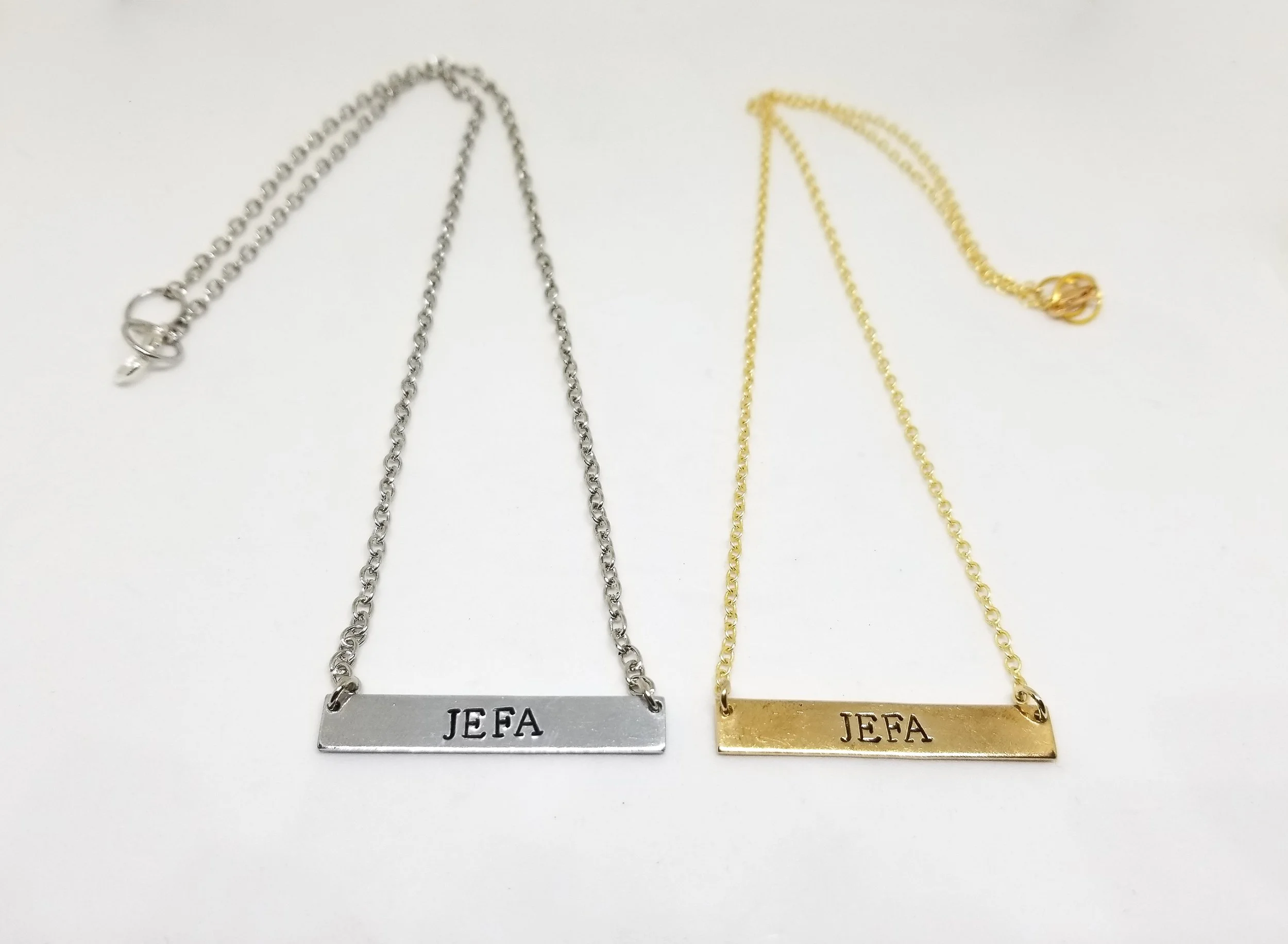 jefa bar necklace