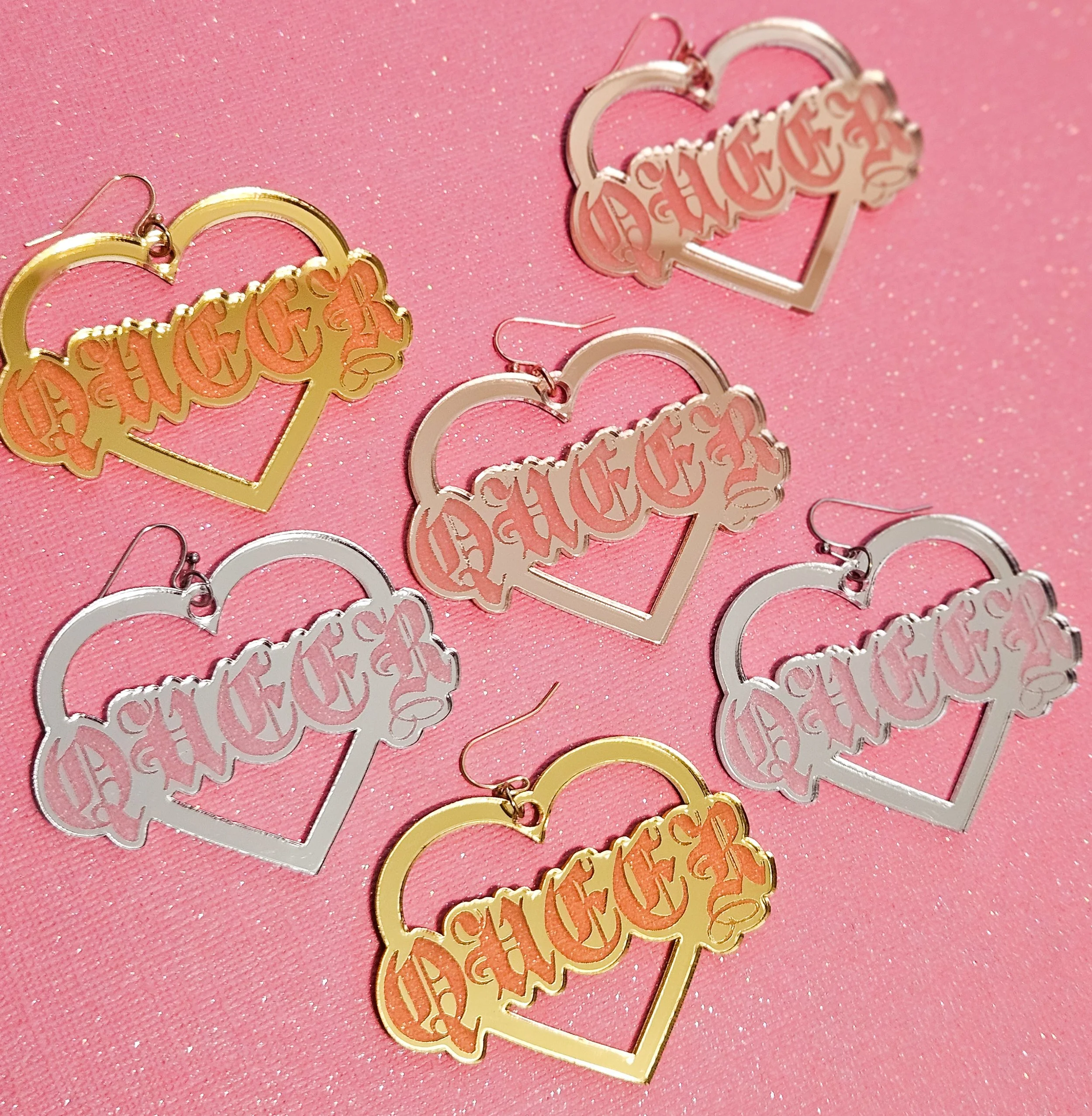 Queer Acrylic Earrings