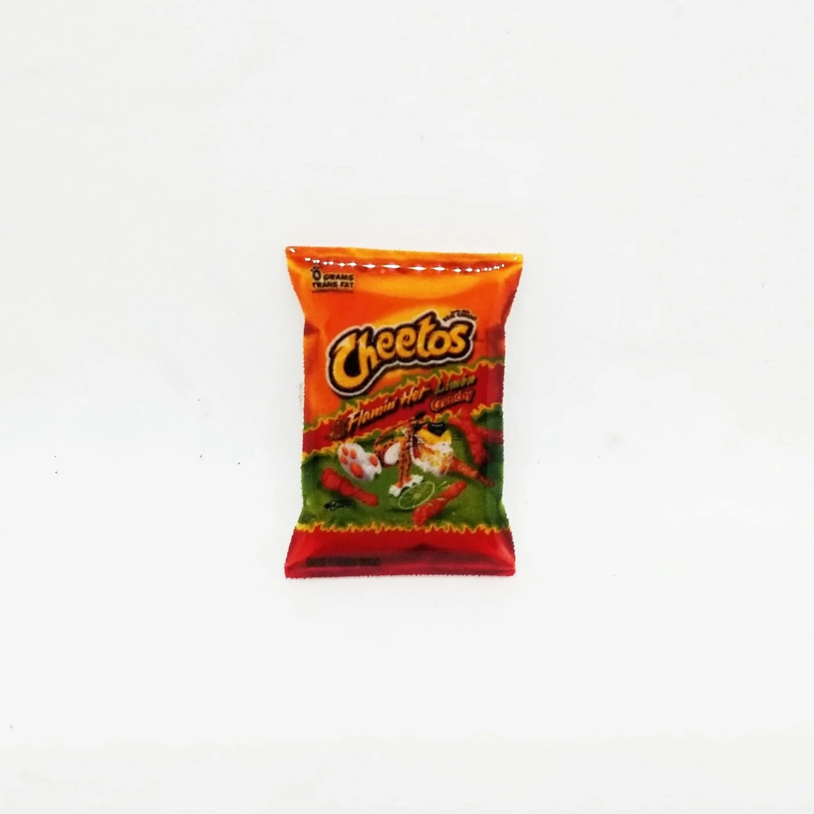 hot cheetos limon pin or magnet