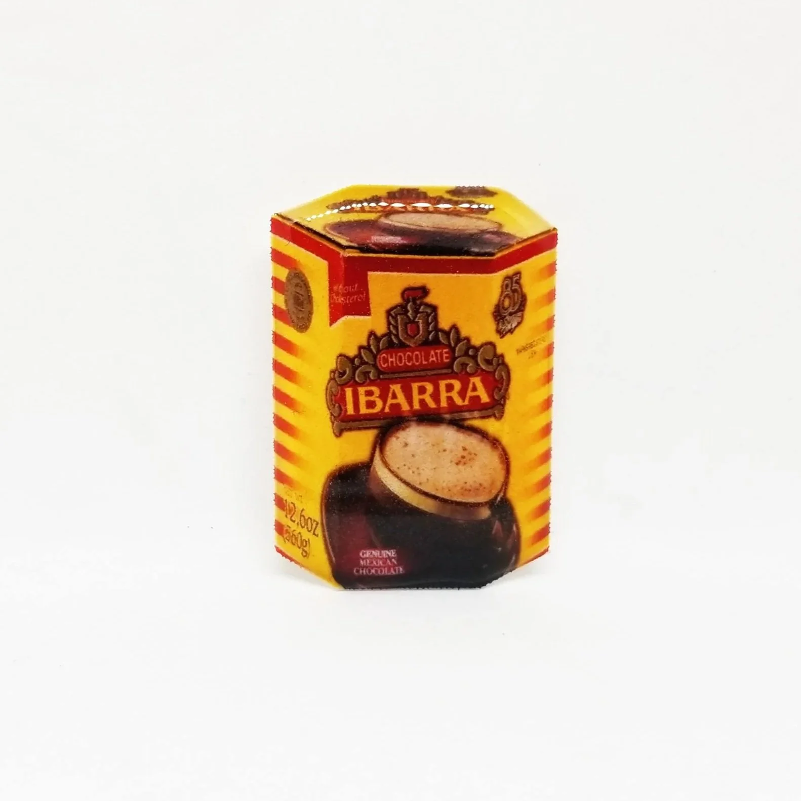 Ibarra hot chocolate pin or magnet