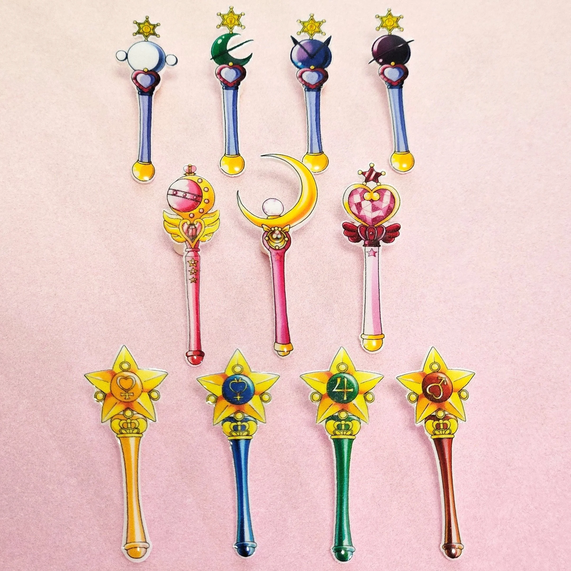 Scout Transformation Wand Pins