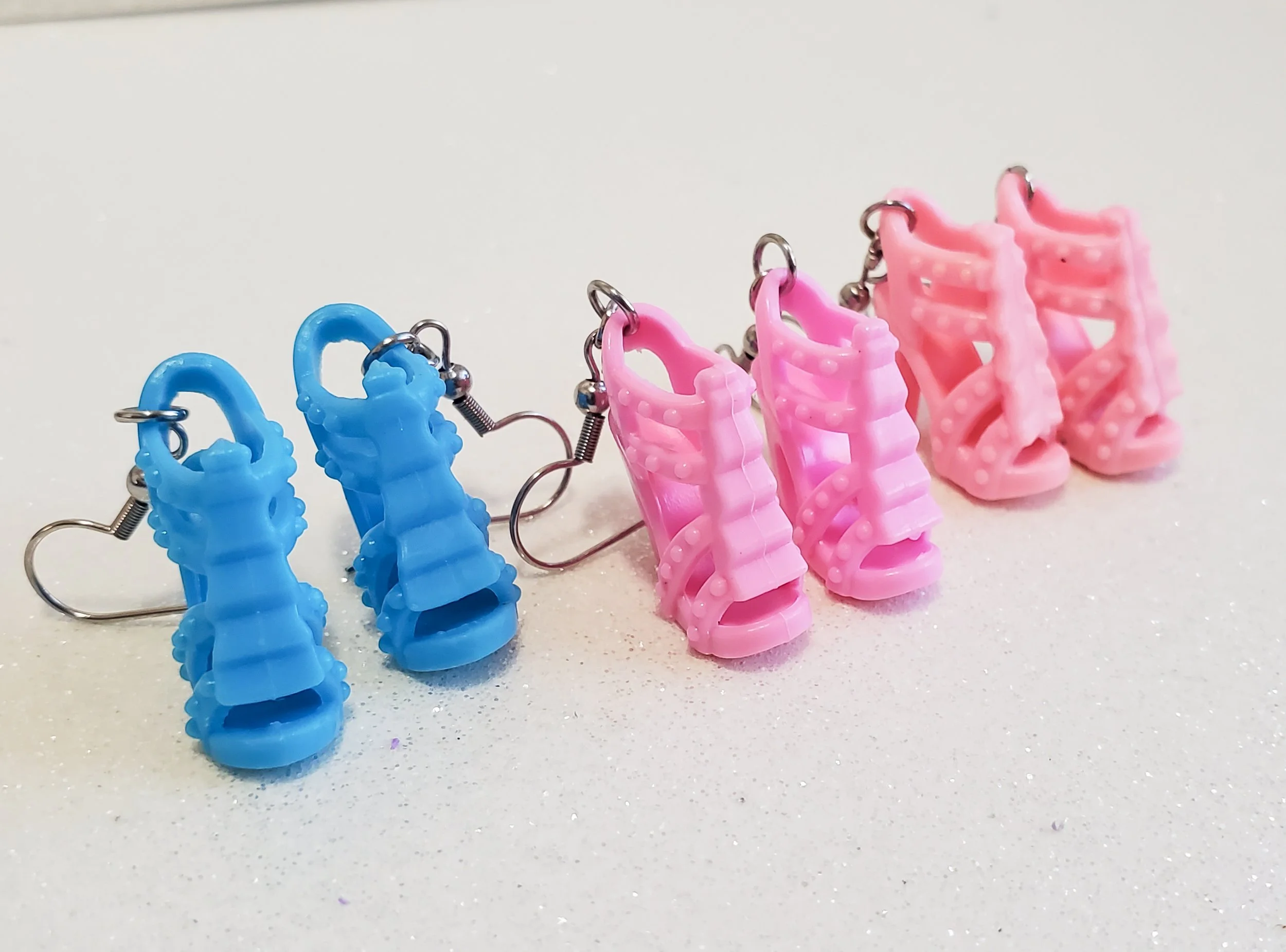 Studded Heel Earrings