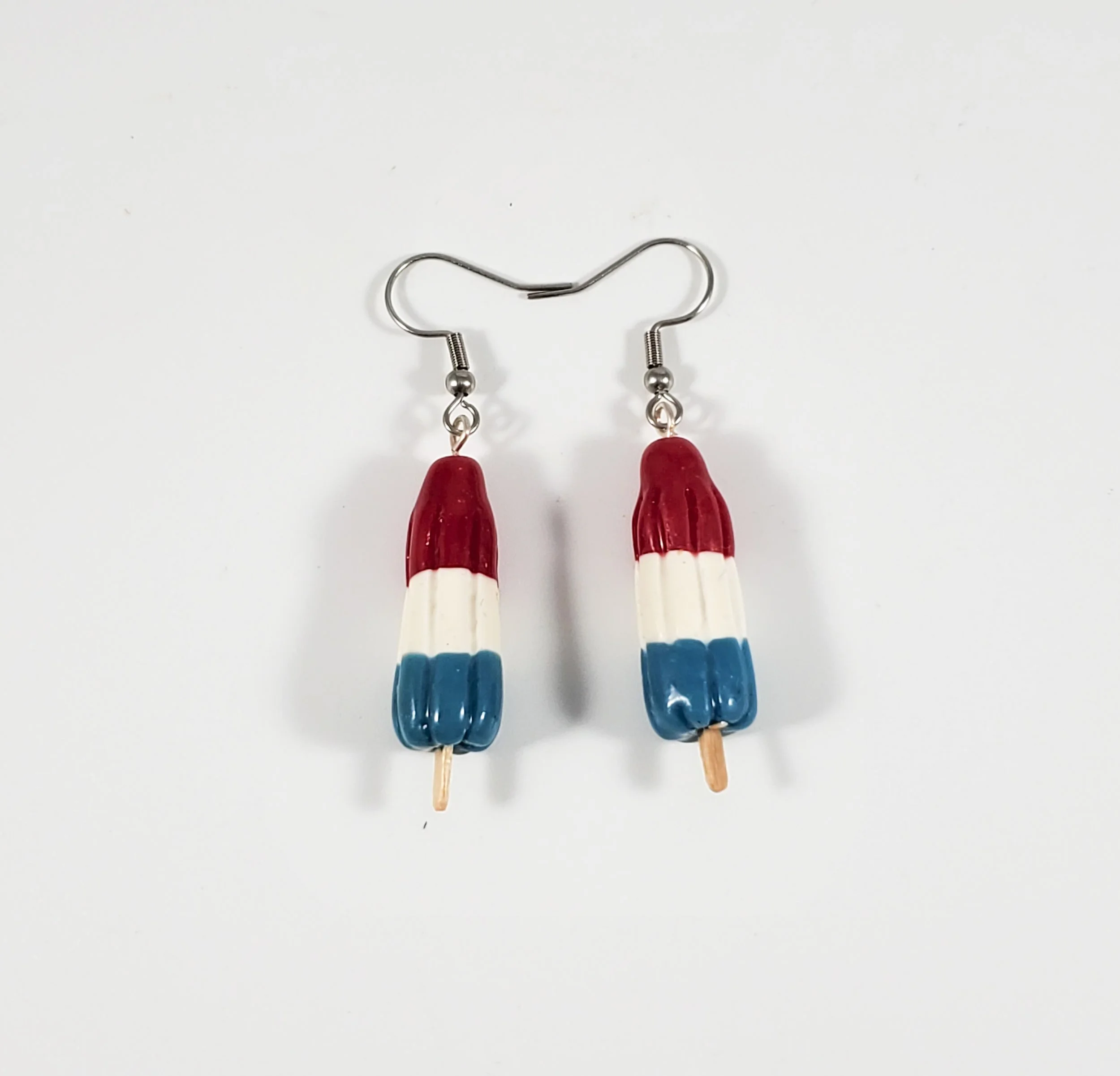 Rocket popsicle earrings