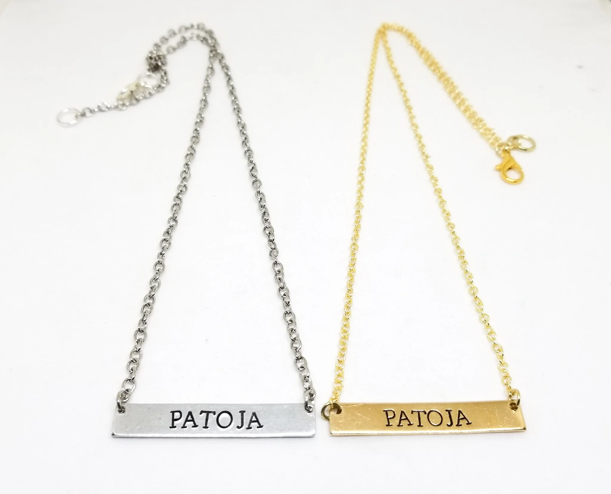 patoja bar necklace