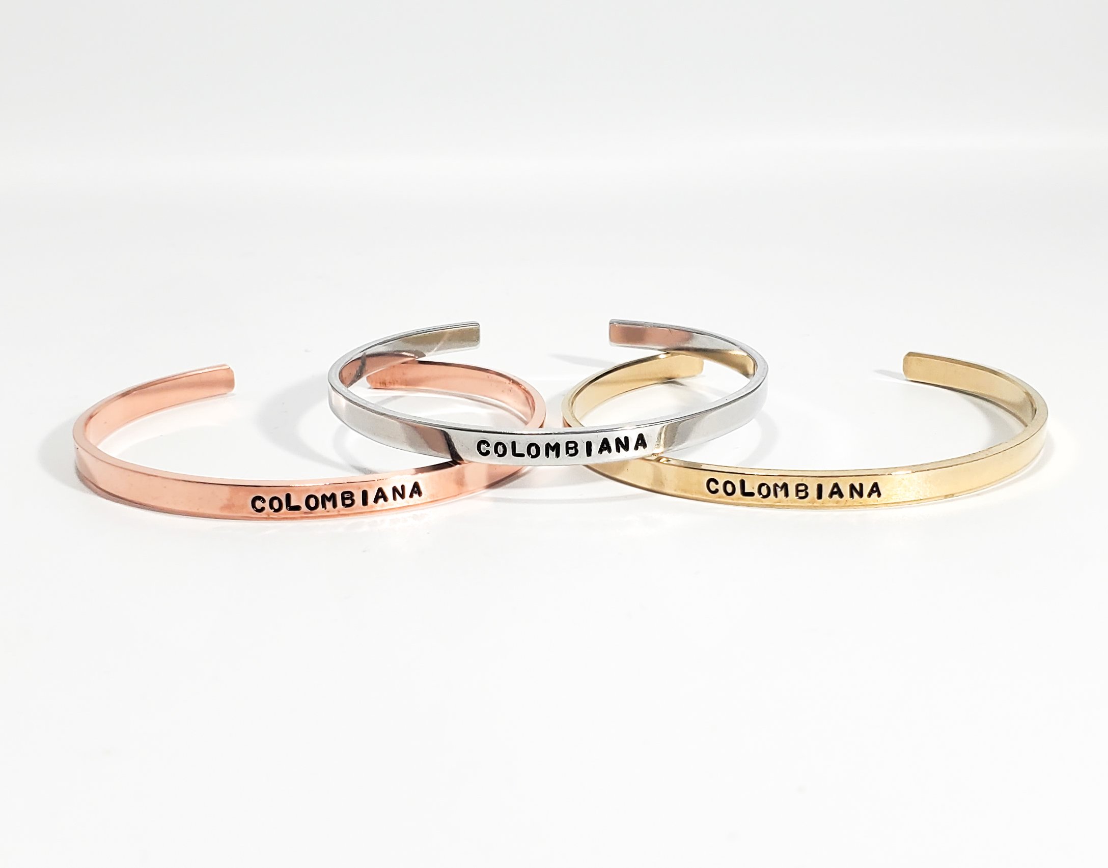 Colombiana skinny cuff bracelet