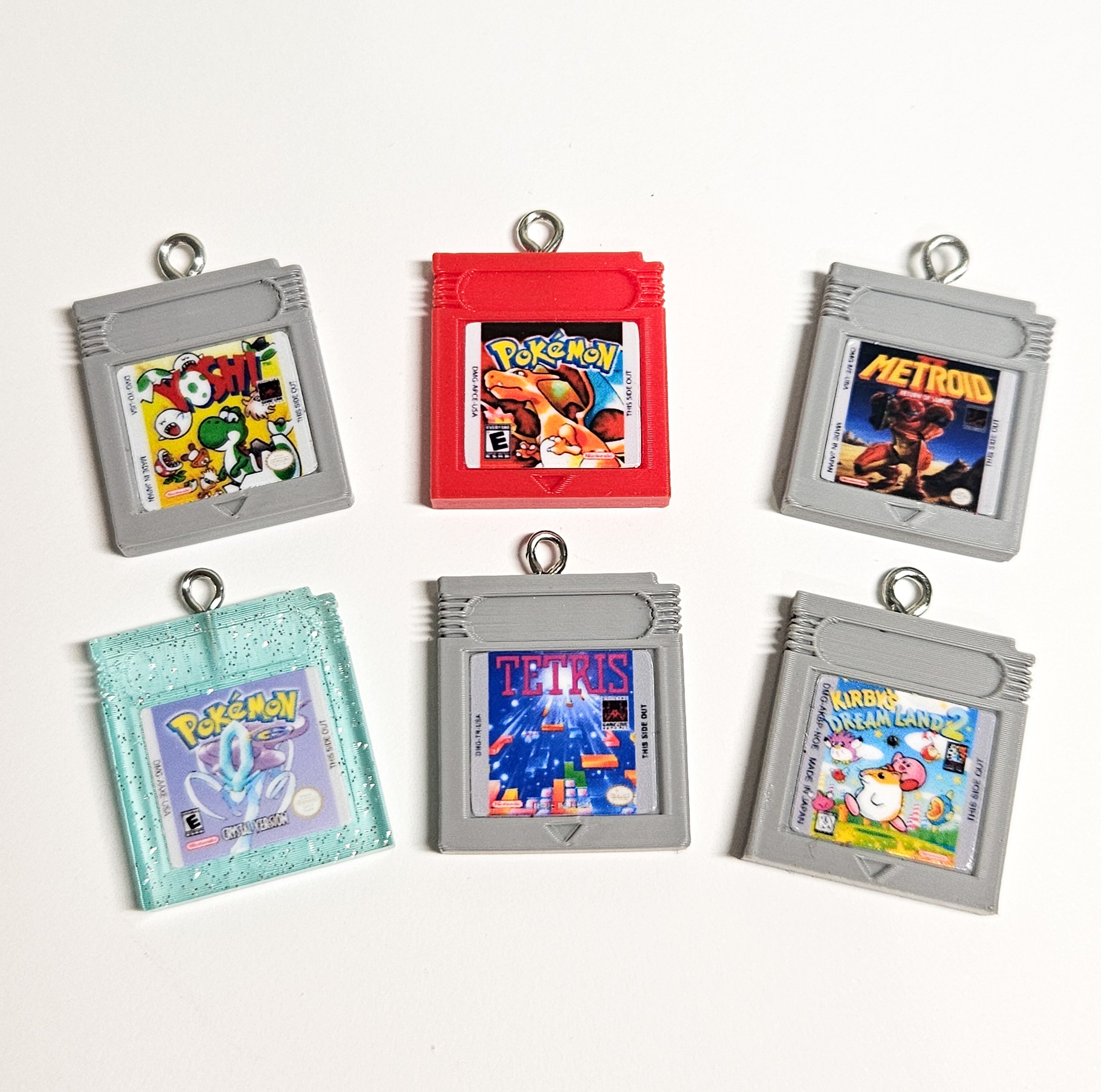 Game boy Inspired Charms
