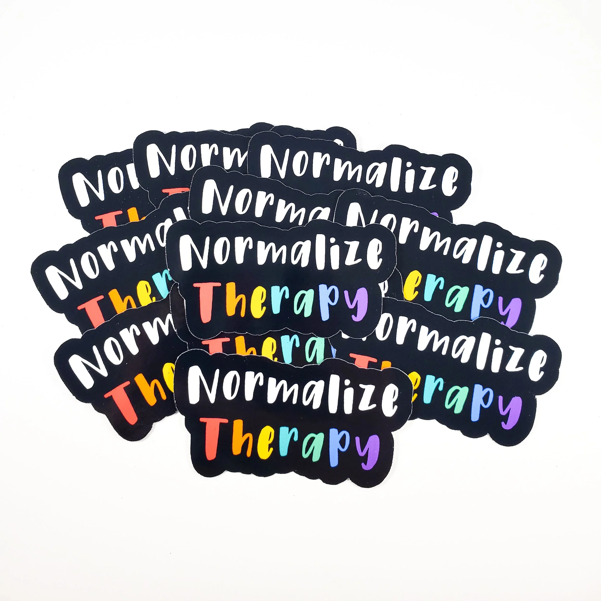 Normalize therapy sticker