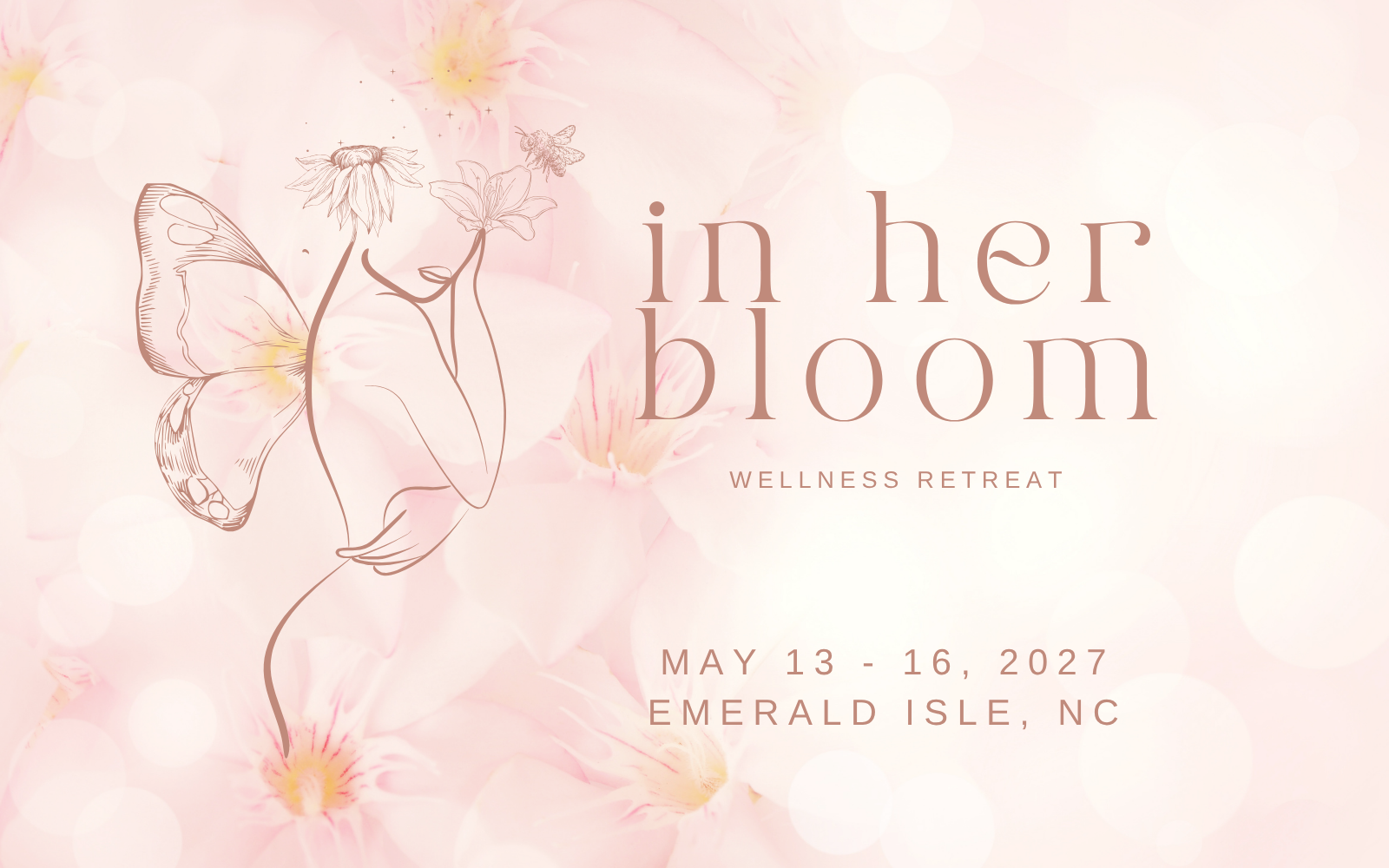 in her BLOOM 2027 Retreat Deposit