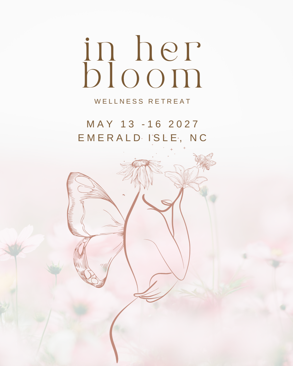 in her BLOOM 2027 Retreat Deposit