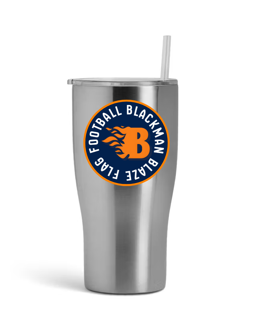 Blackman Flag Football 30 oz Tumbler