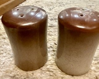 Vintage Ceramic Figural Salt and Pepper Shakers Japan Anthropomorphic Vintage