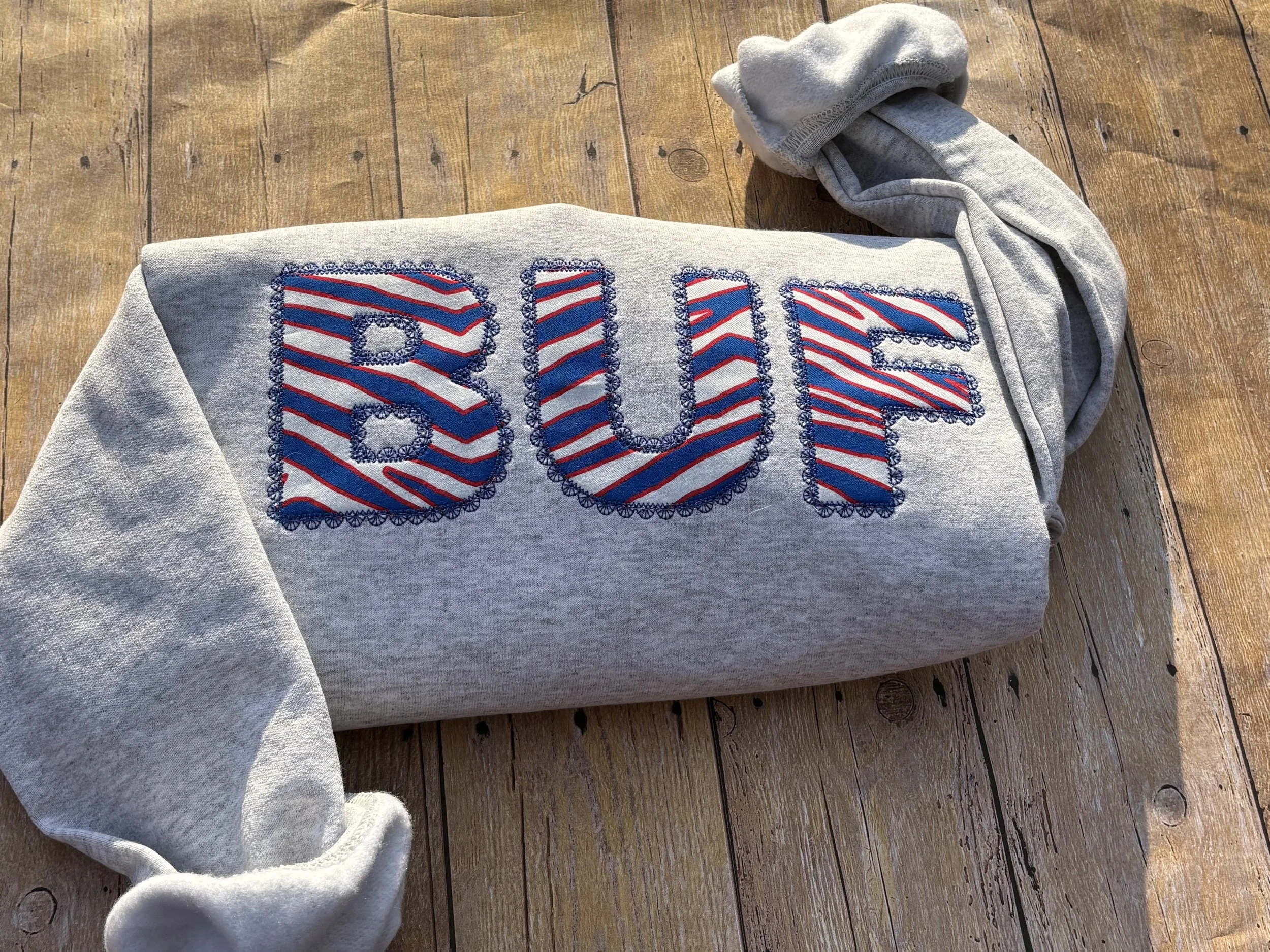 Lace Applique BUF Crewneck