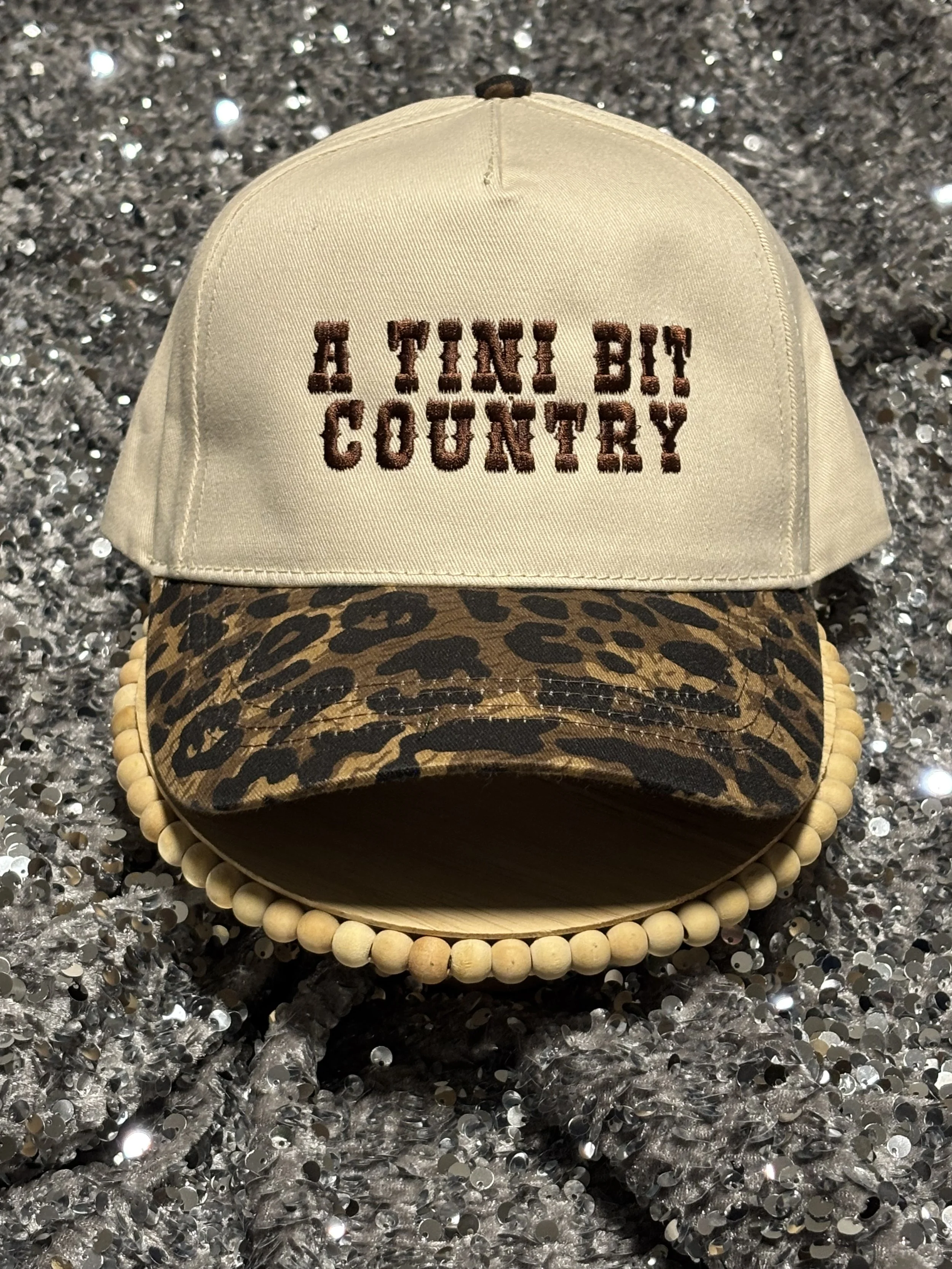 A Tini Bit Country Embroidered Snapback