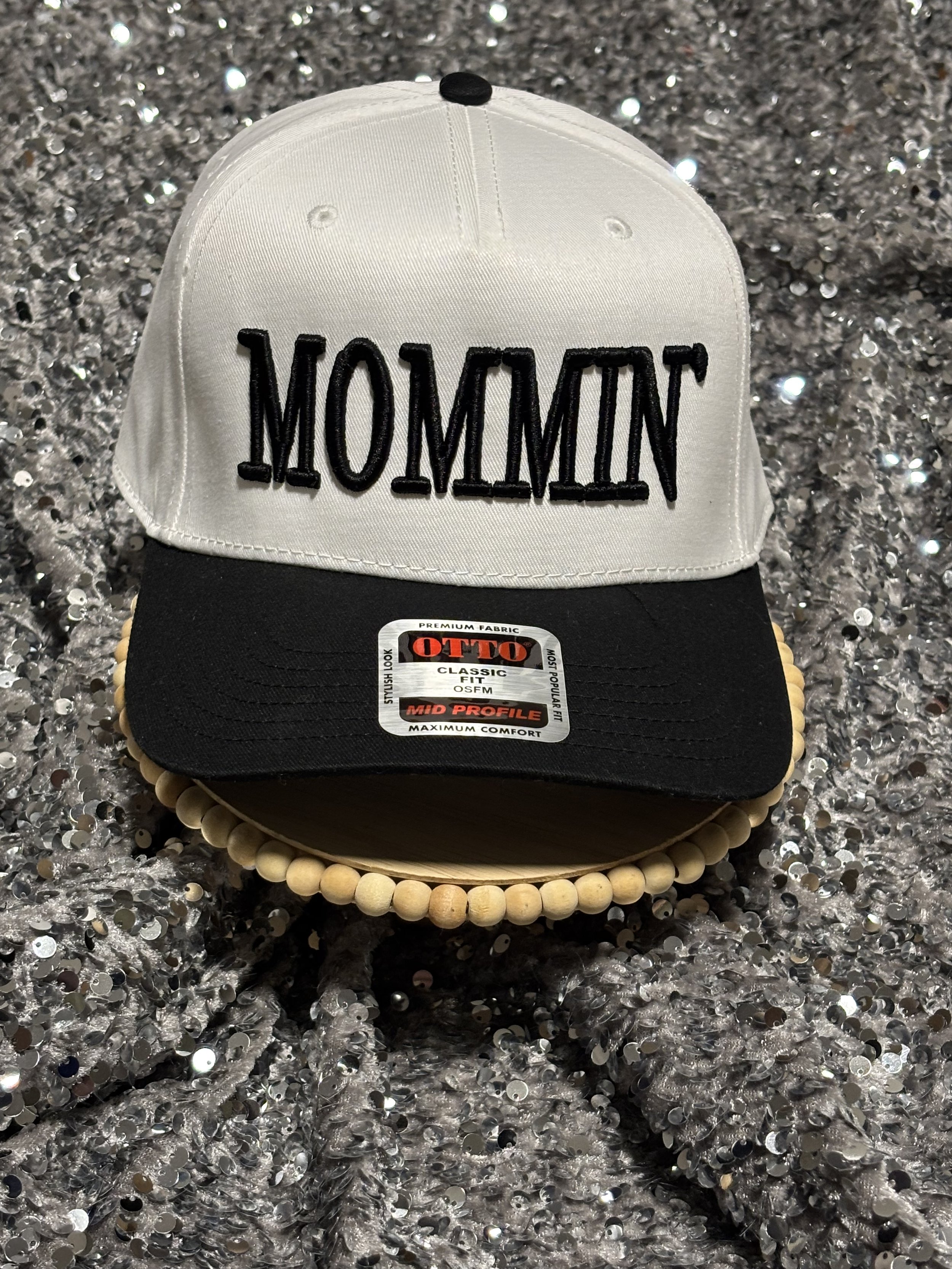 Mommin' Puff Embroidery Snapback