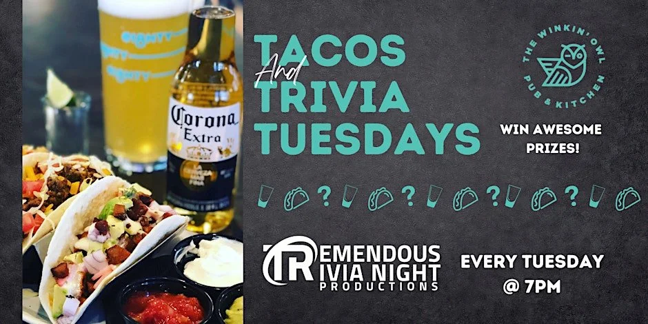 Calgary Taco & Trivia Tuesdays at The Winkin Owl