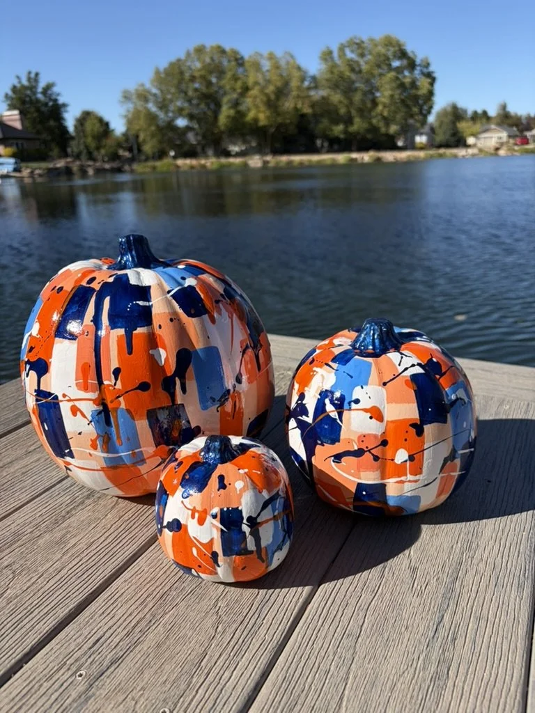 Splatter Pumpkins - BRONCOS!