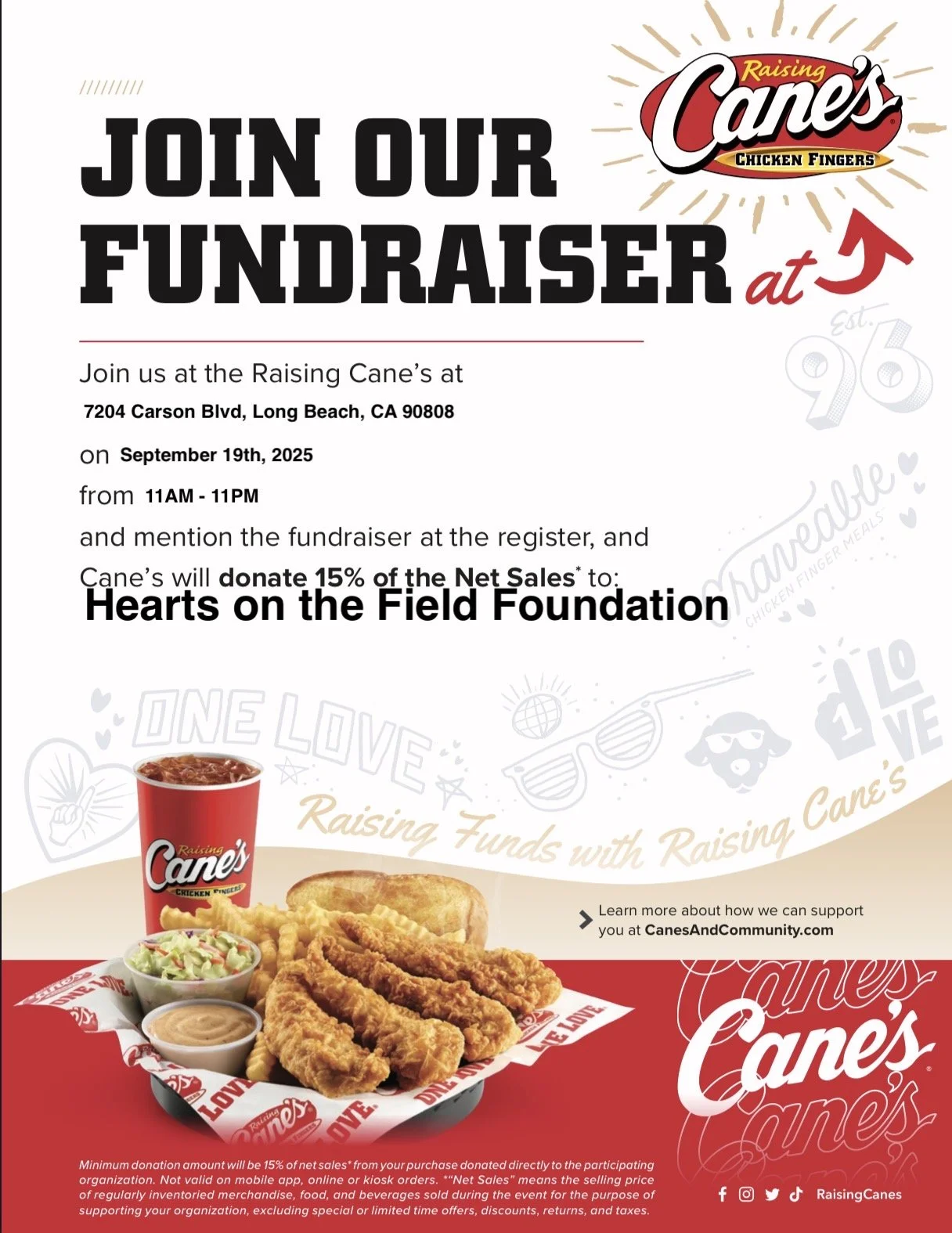 Canes Fundraiser