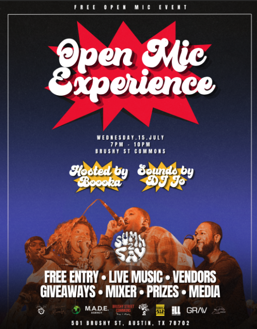 SUMN2SAY: Open Mic Experience