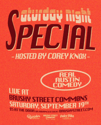 Saturday night special- Hosted by Corey Knox