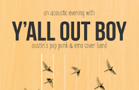 Y’all Out Boy is going ACOUSTIC for the first time!