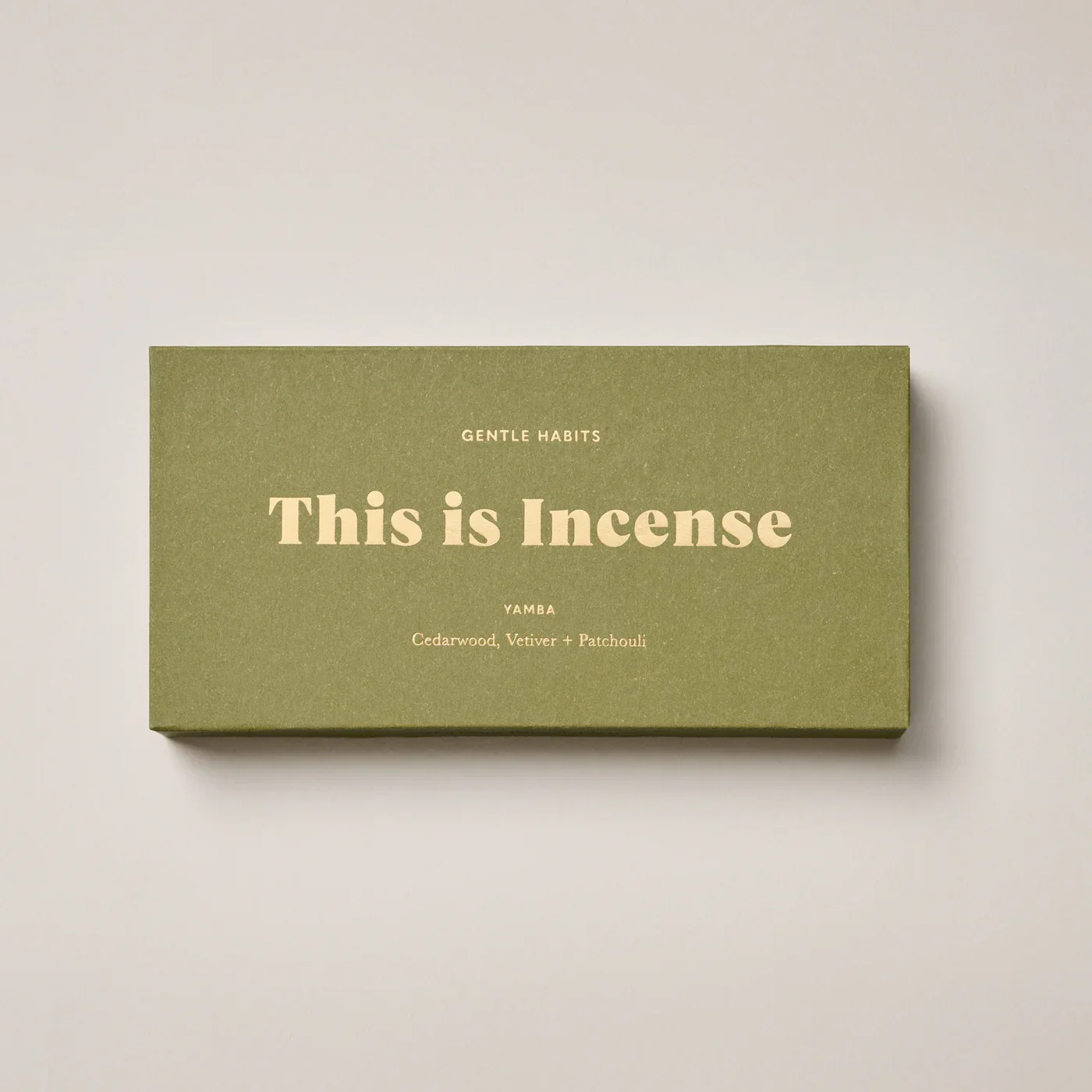 GENTLE HABITS This is Incense - YAMBA