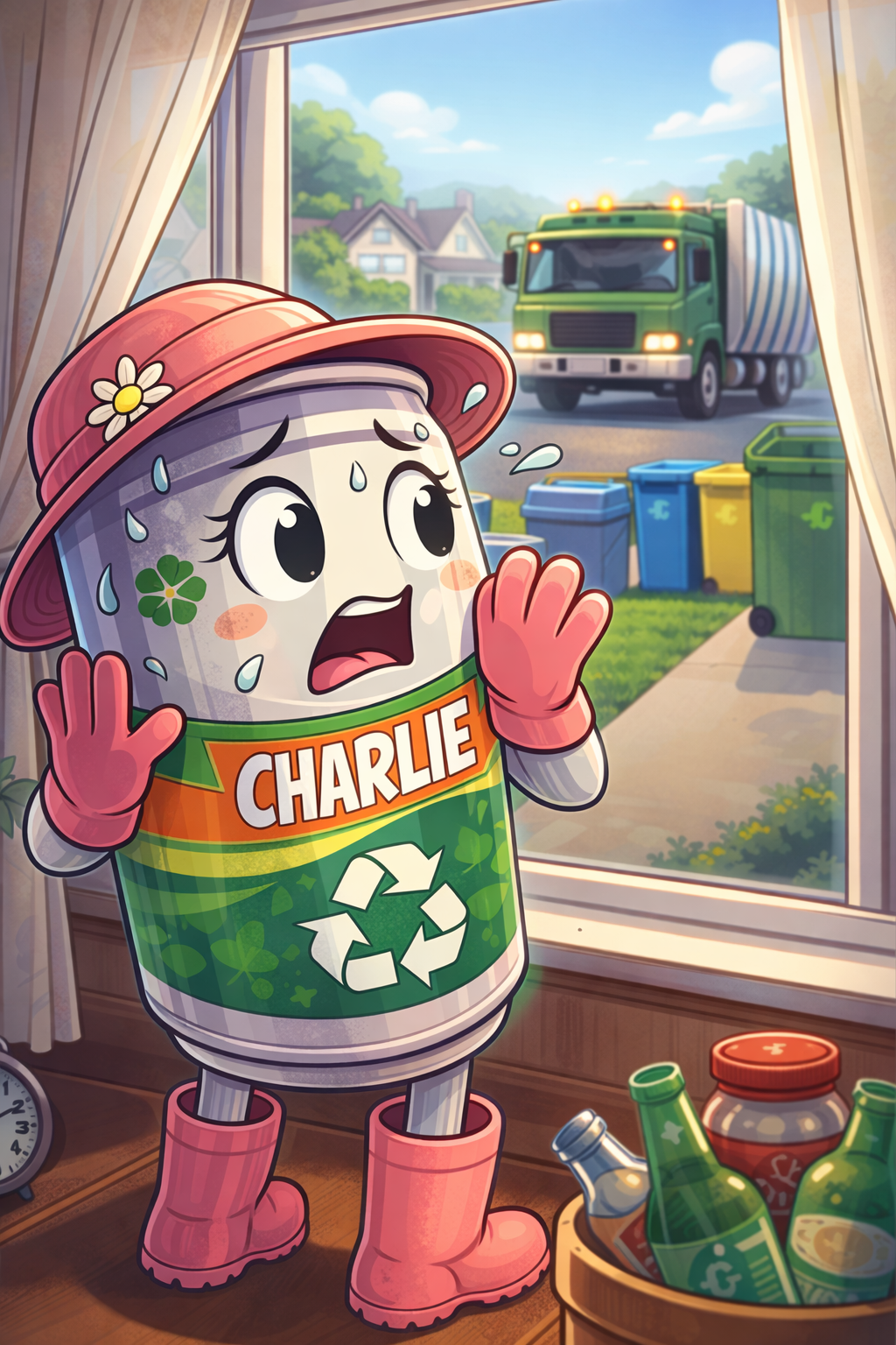 The great suburban tradition of forgetting bin night.