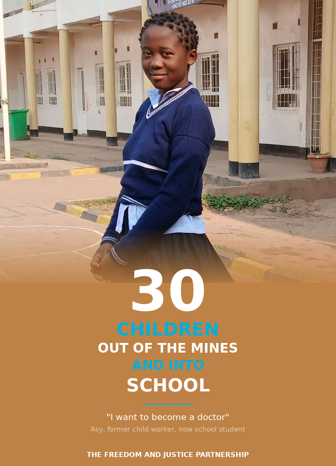 Thirty Children Out of the Mines and Into School