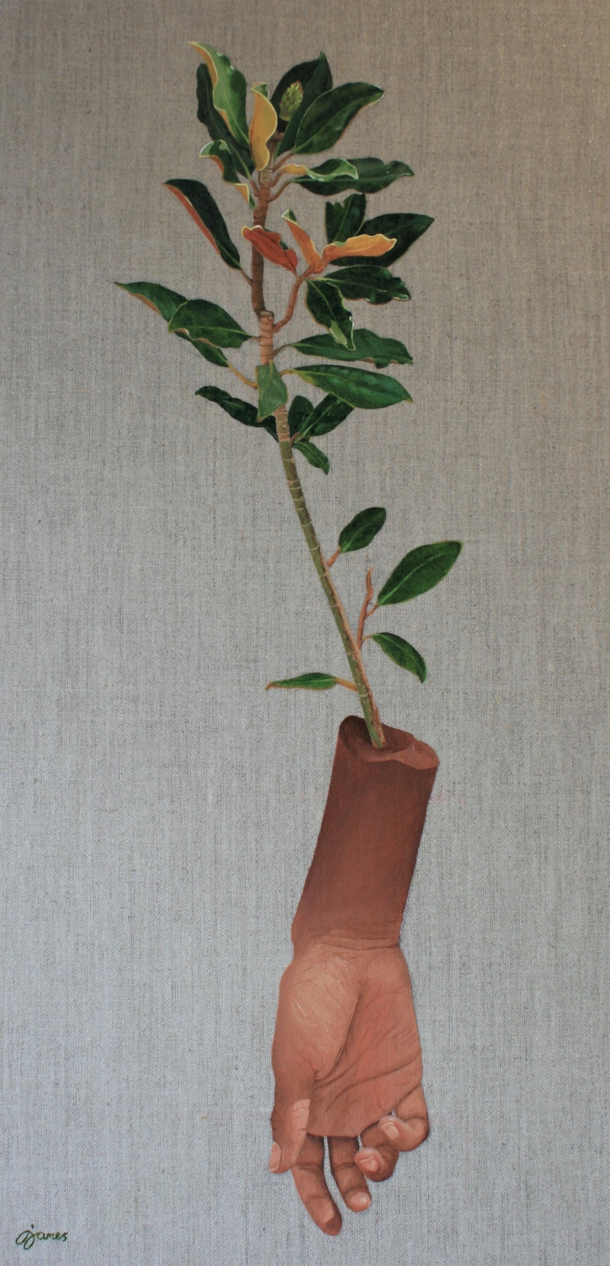 Oil on linen canvas