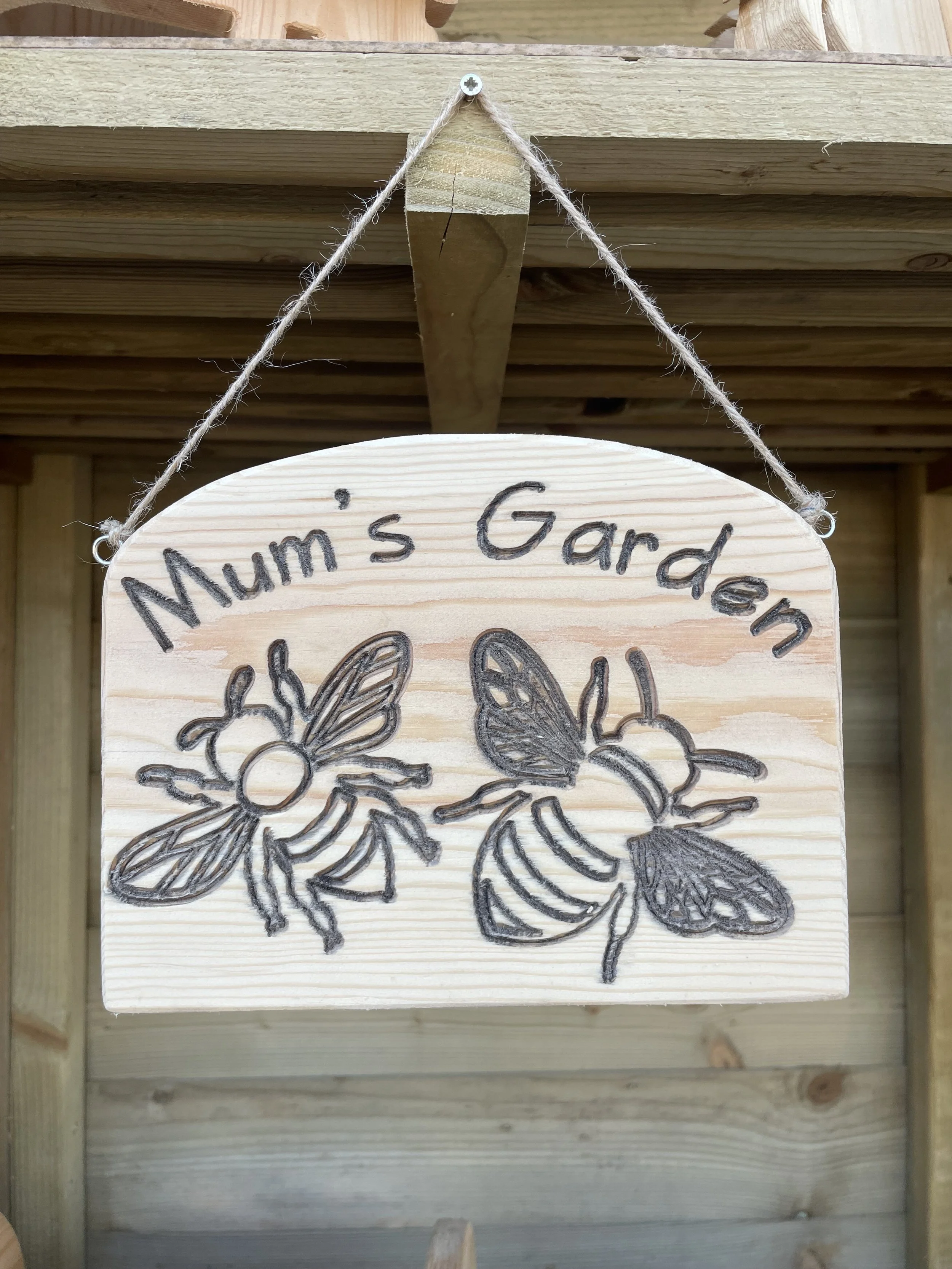 Mum Garden Sign