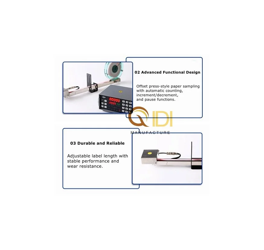 smart sheet counting inserting machine with marking function
