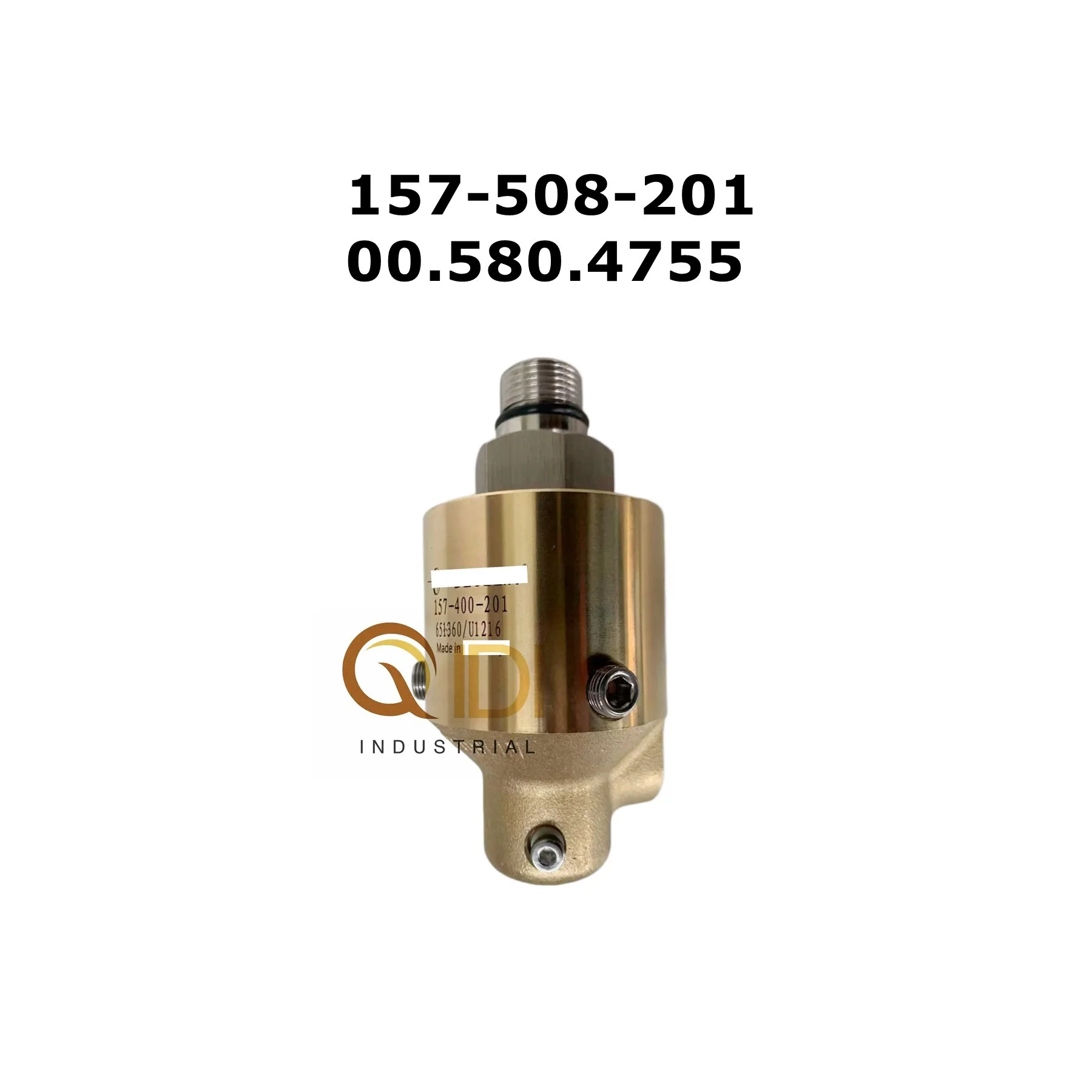 Rotary Union 00.580.4755 / 157-508-201 for Heidelberg Offset Printing Presses