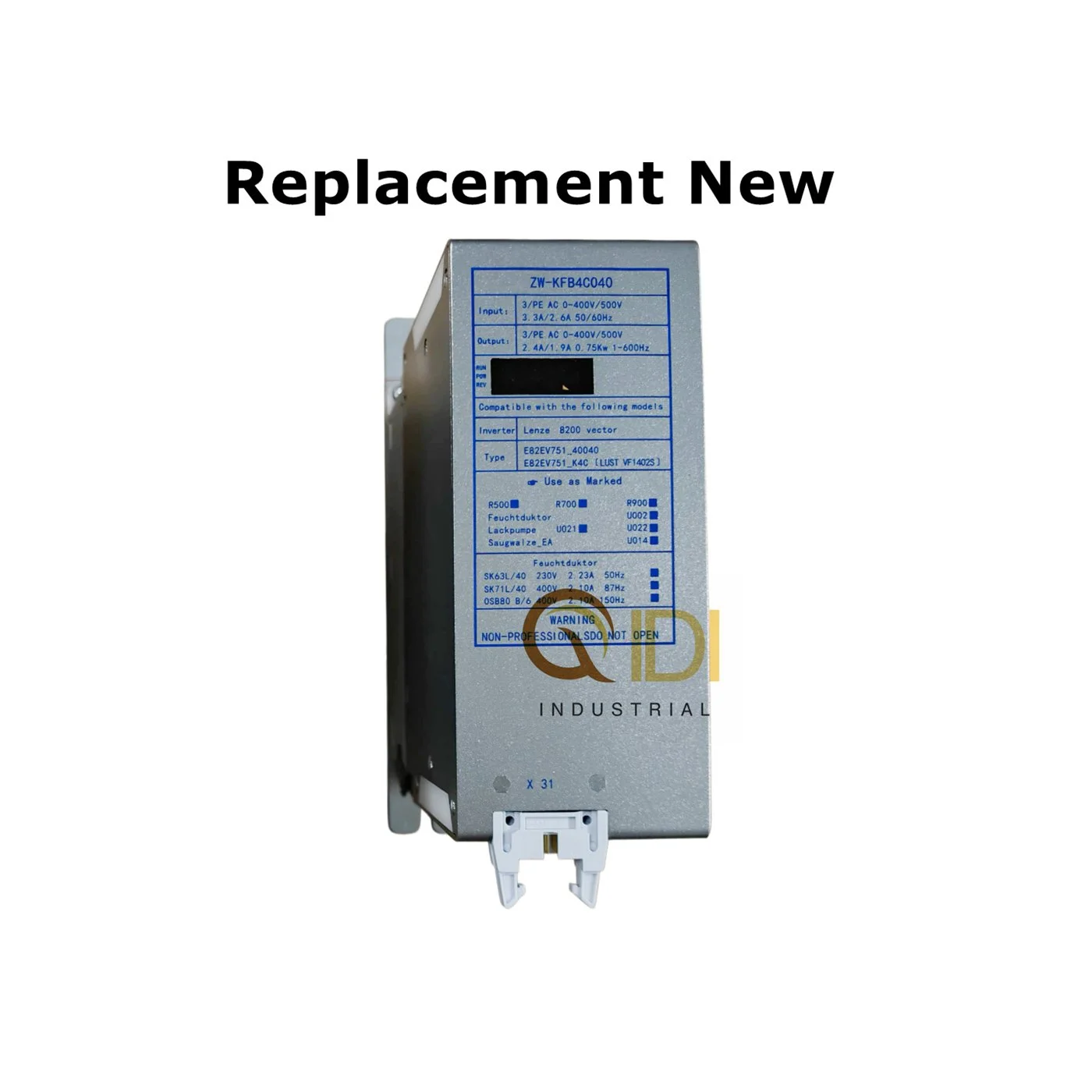 Replacement dampening inverter drive Lenze E82EV751-4C040 compatible with Roland 700 900 offset printing presses