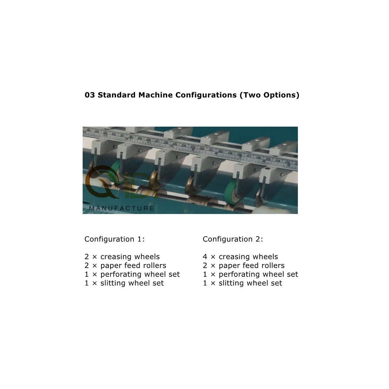Electric paper creasing perforating slitting machine for packaging