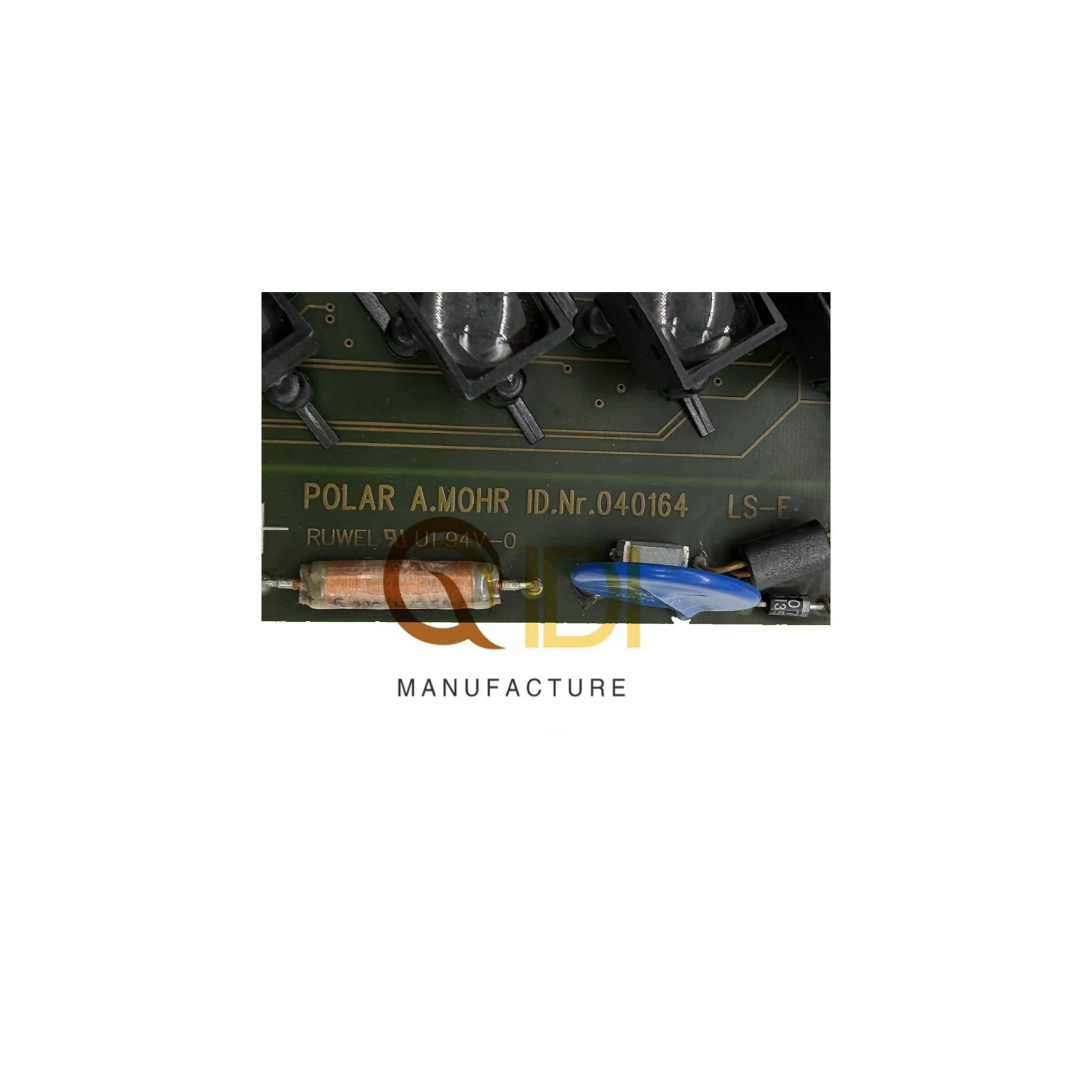 LS-E 040164 circuit board 19 lights for Polar cutting machines