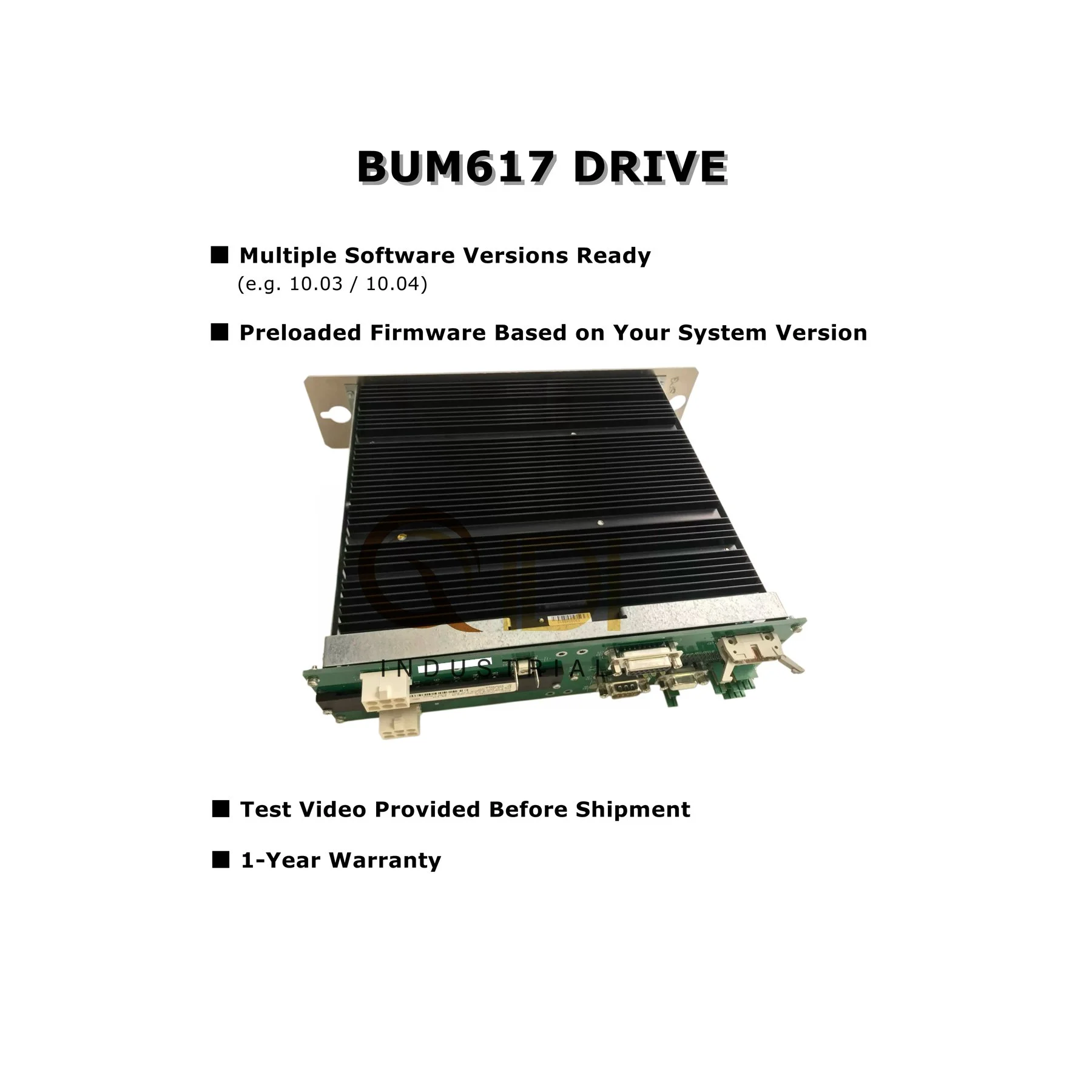 BUM617 Control Drive 037U395344 / 037U391544 for Roland Offset Printing Presses