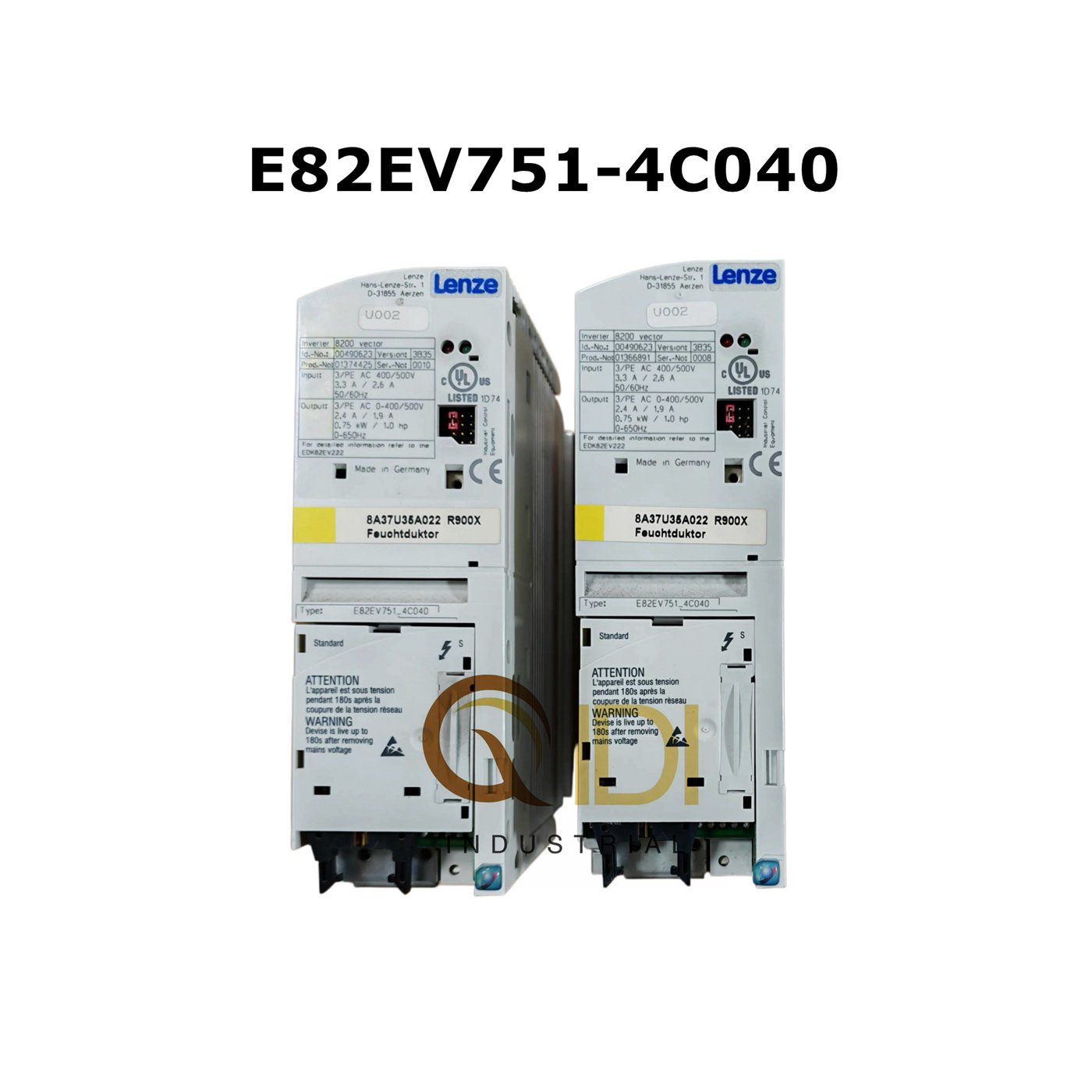 Dampening Inverter Drive E82EV751-4C040 for Roland 700 900 Offset Printing Presses