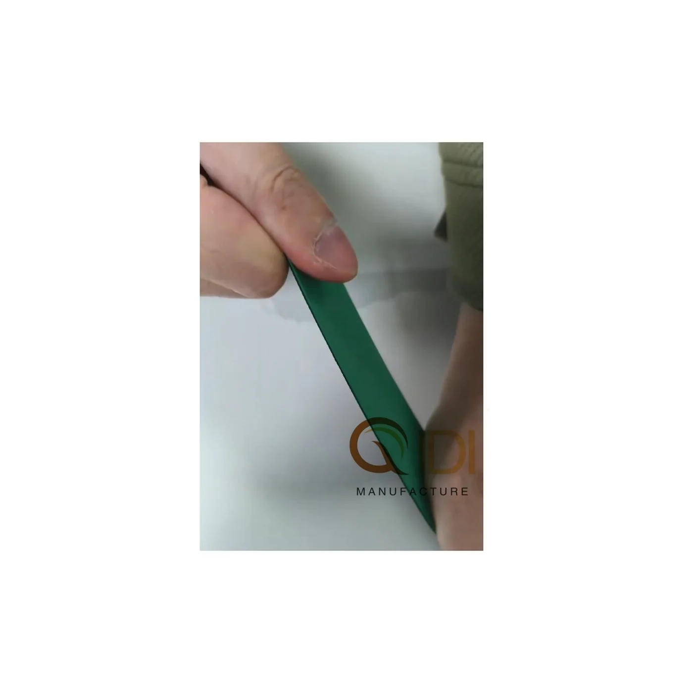 Industrial green PVC conveyor belt for printing packaging and transmission systems