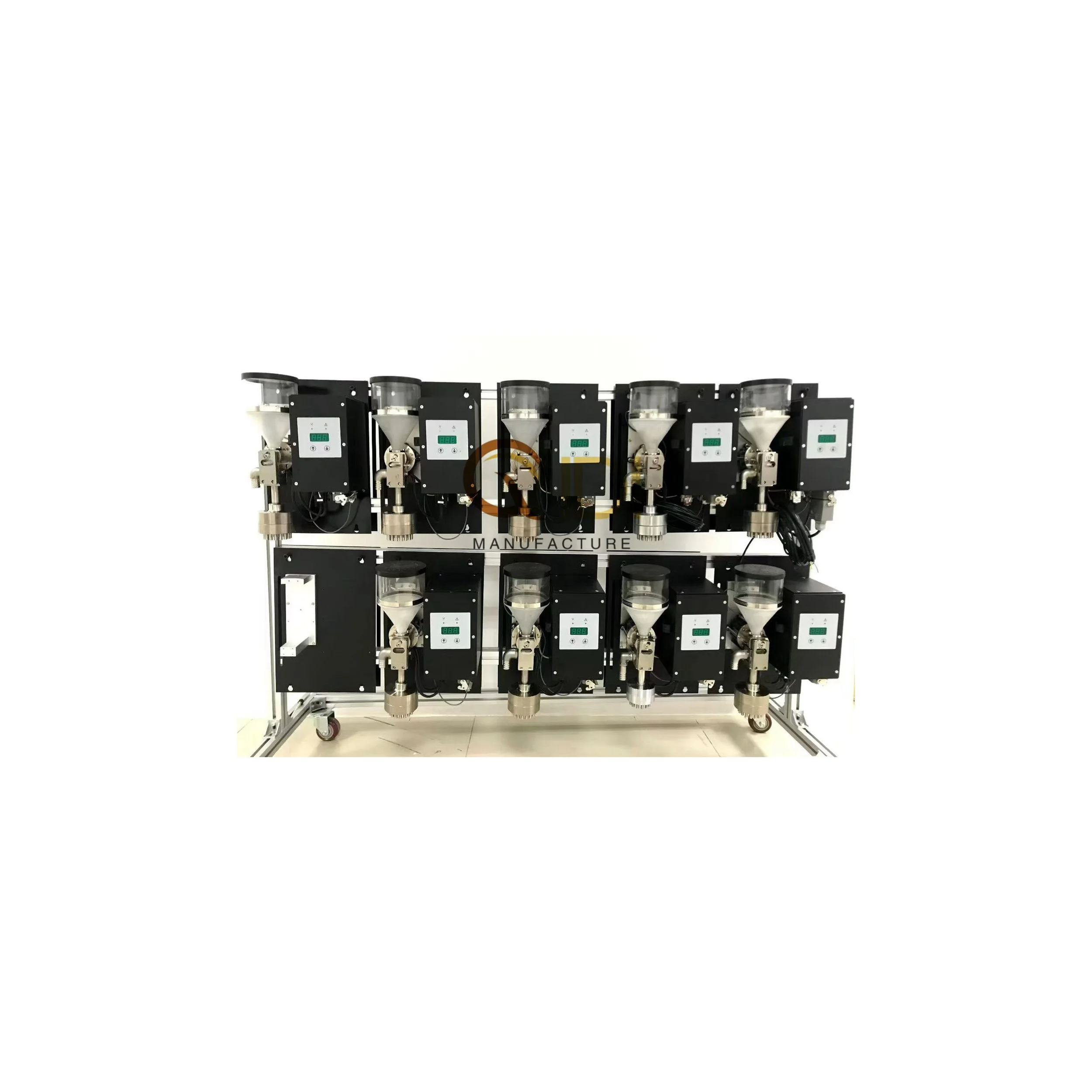 Offset printing powder sprayer system compatible with KBA printing machine